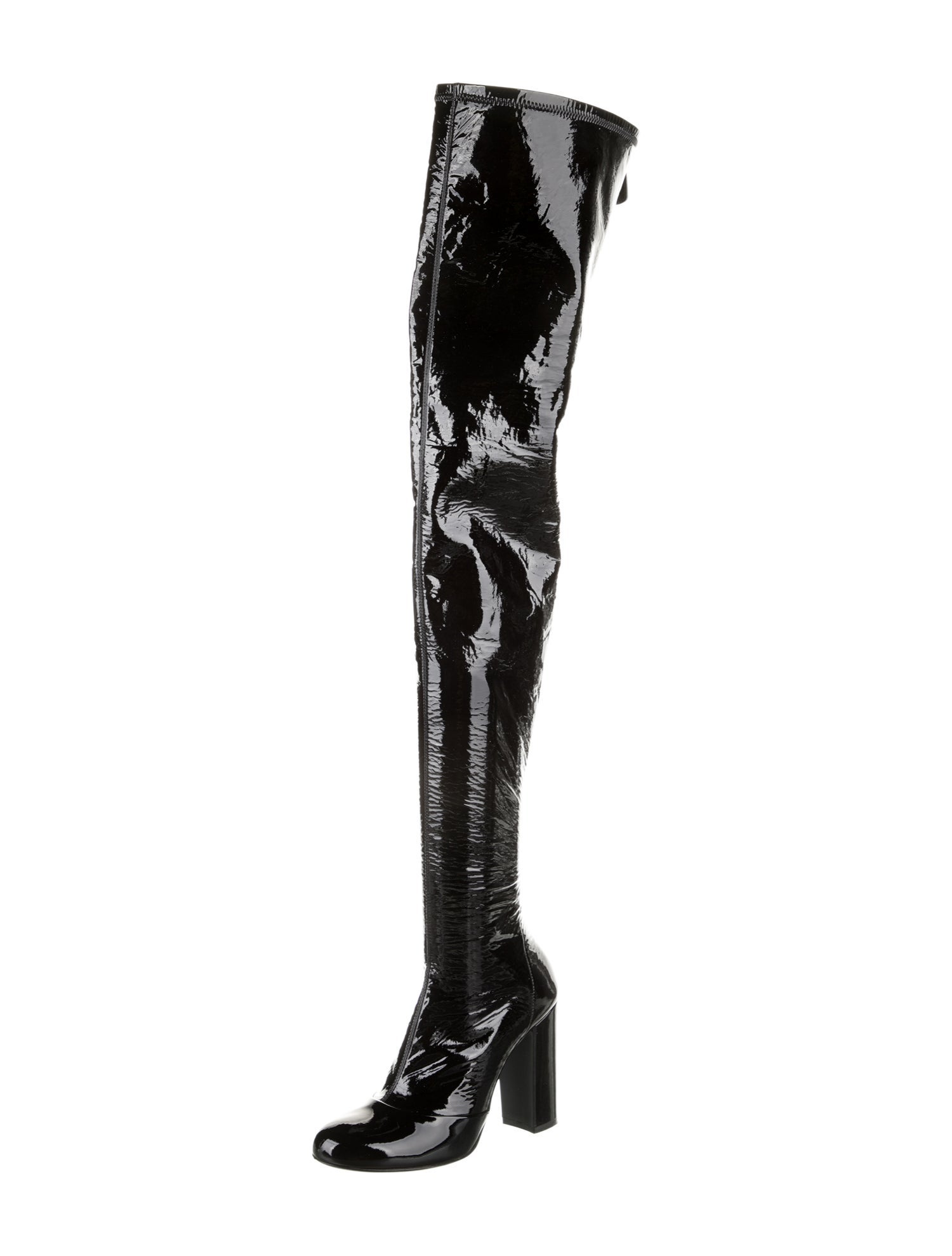 Chanel 2015 Interlocking CC Logo Boots