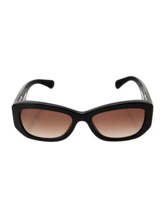 Chanel Interlocking CC Logo Square Sunglasses