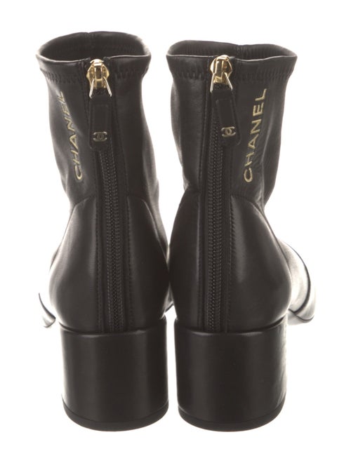 Chanel 2022 Interlocking CC Logo Boots