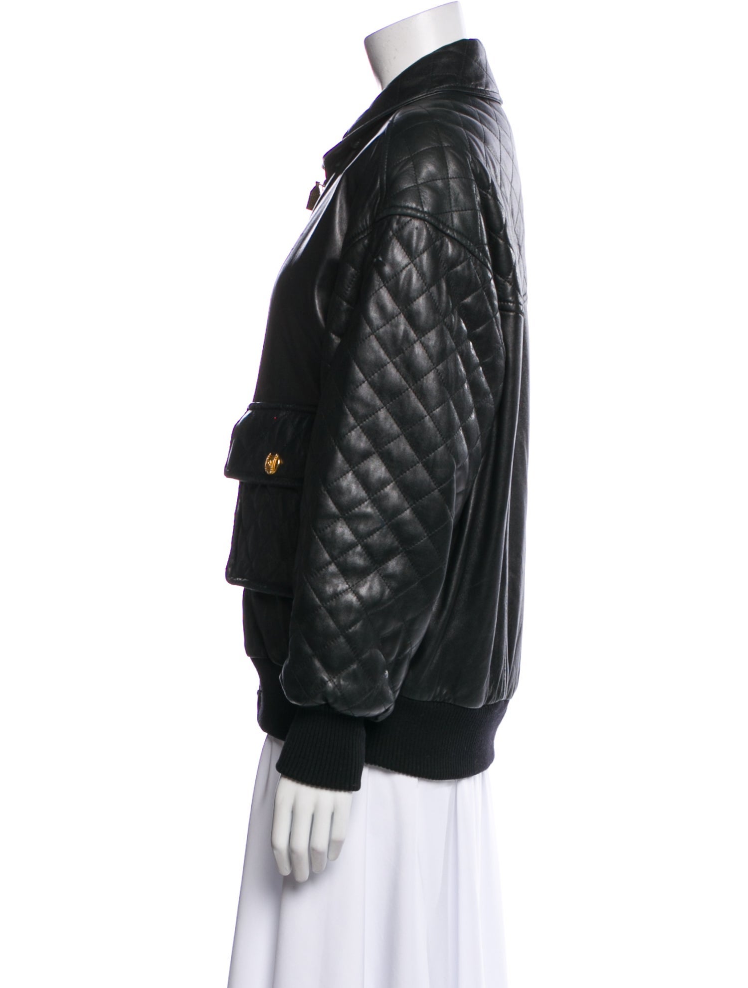 Chanel Vintage 1991 Bomber Jacket