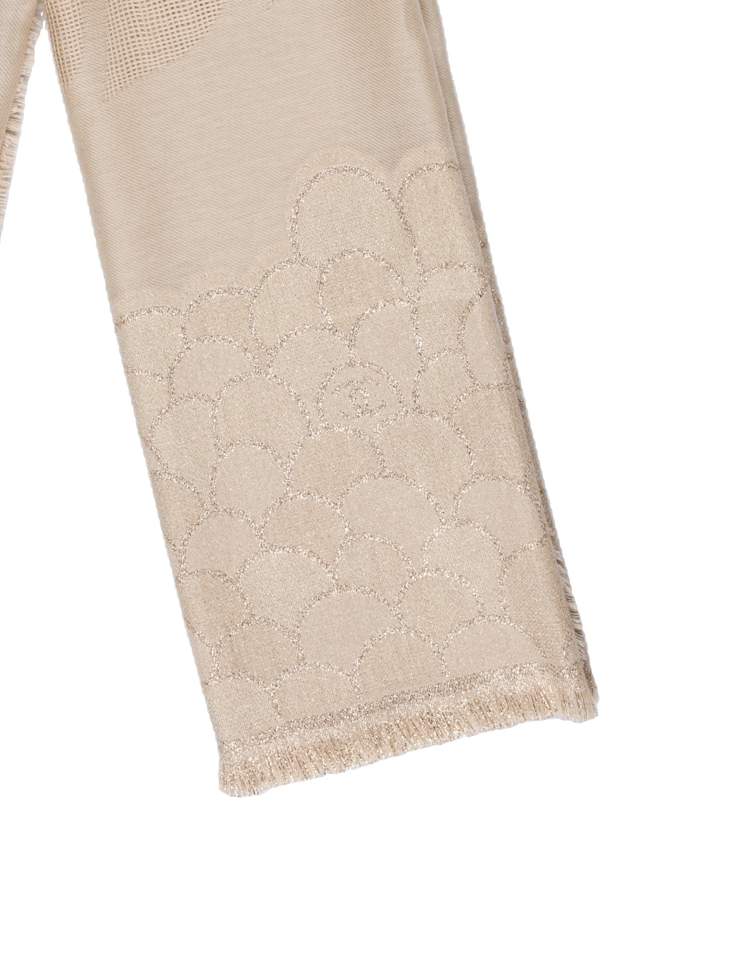 Chanel Paris-New York Cashmere Scarf