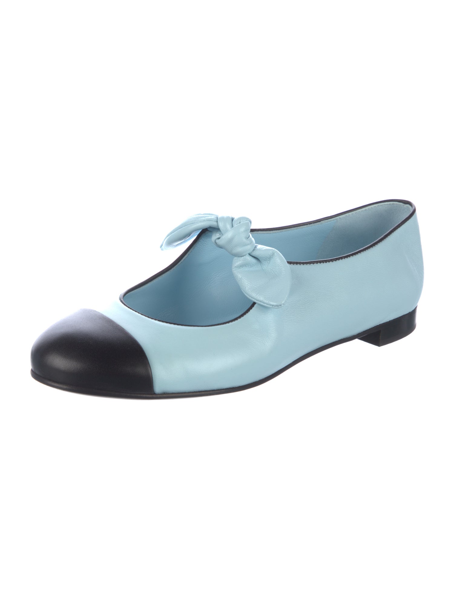 Chanel 2025 Interlocking CC Logo Mary Jane Flats