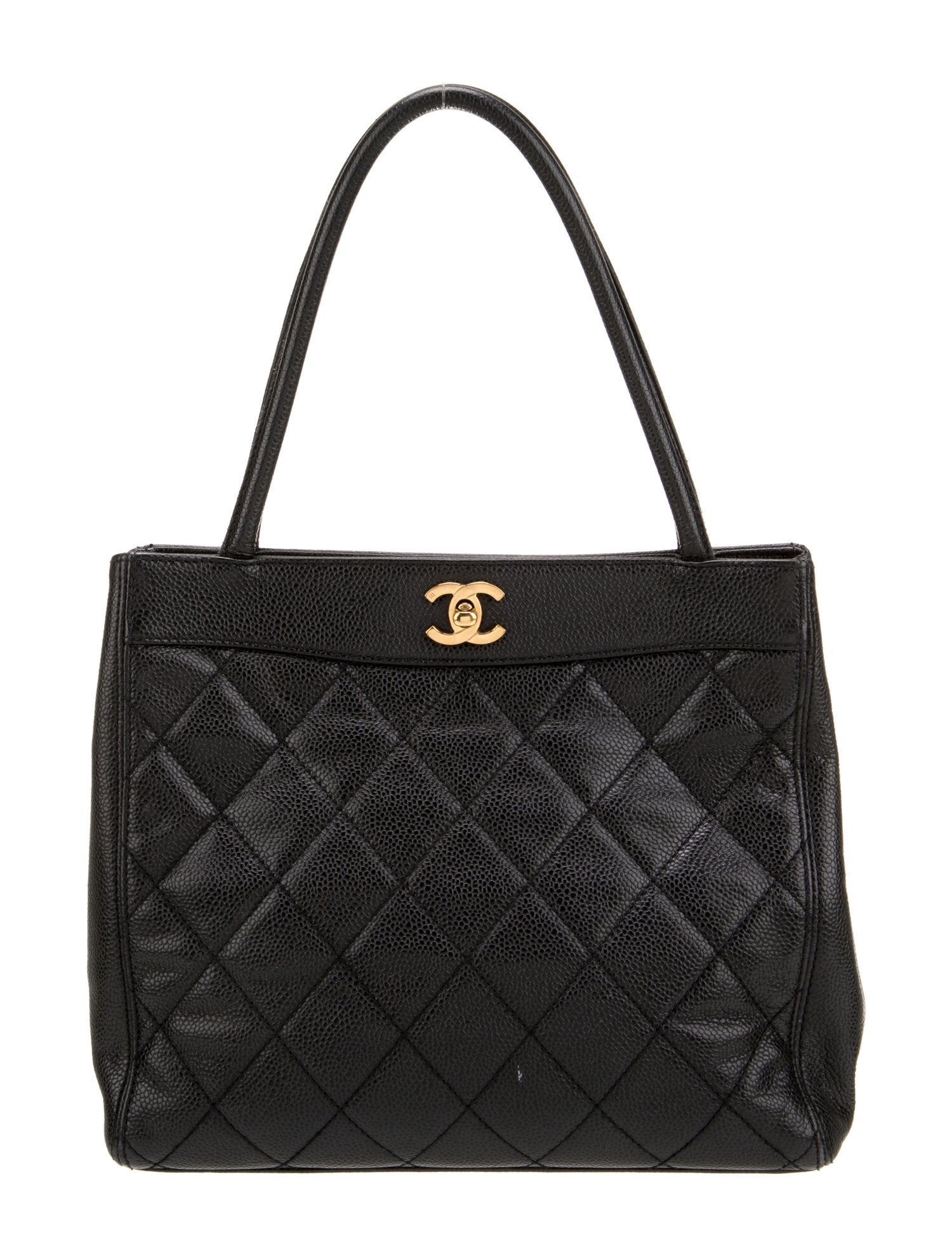 Chanel Quilted CC Handle Bag