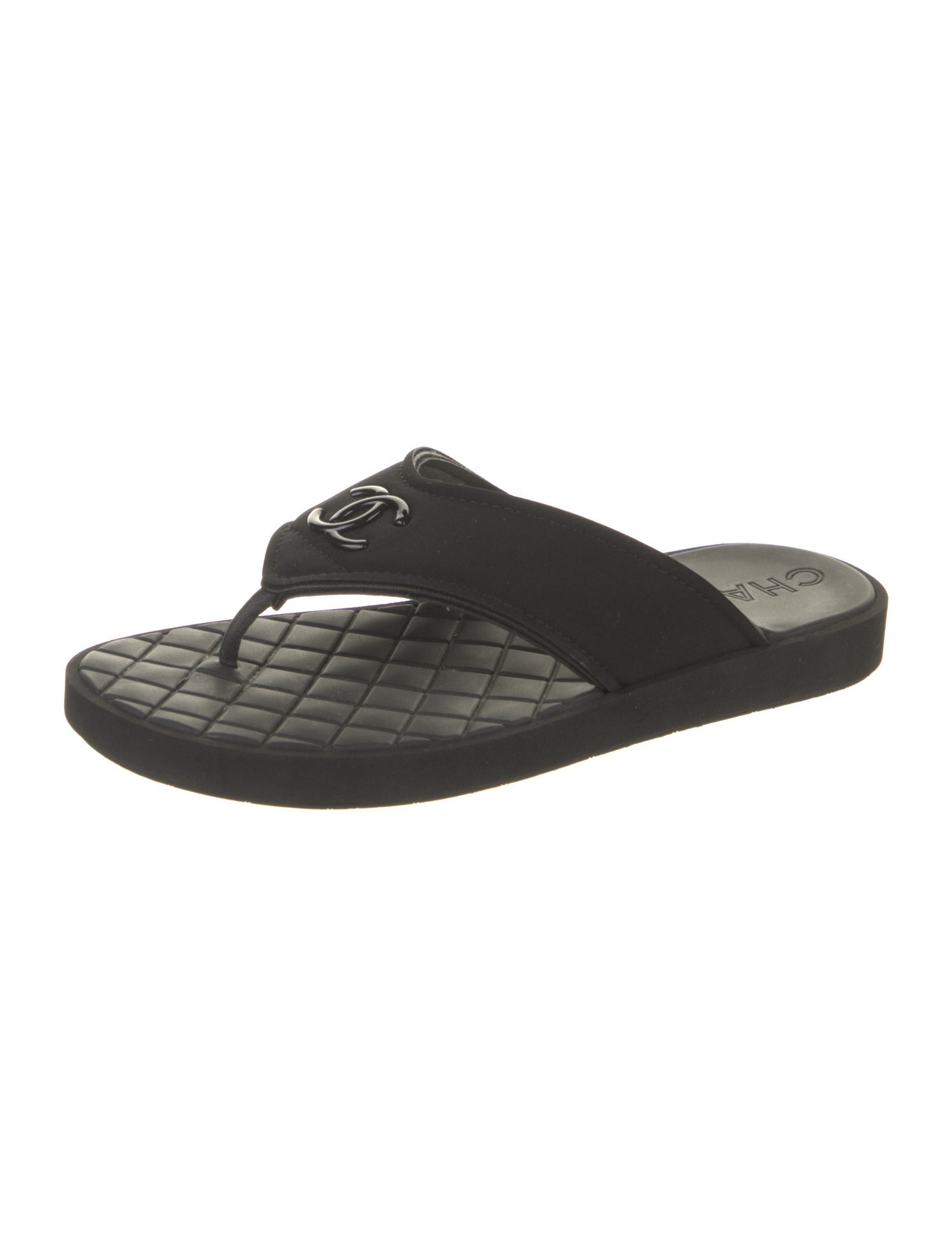 Chanel Interlocking CC Logo Slides