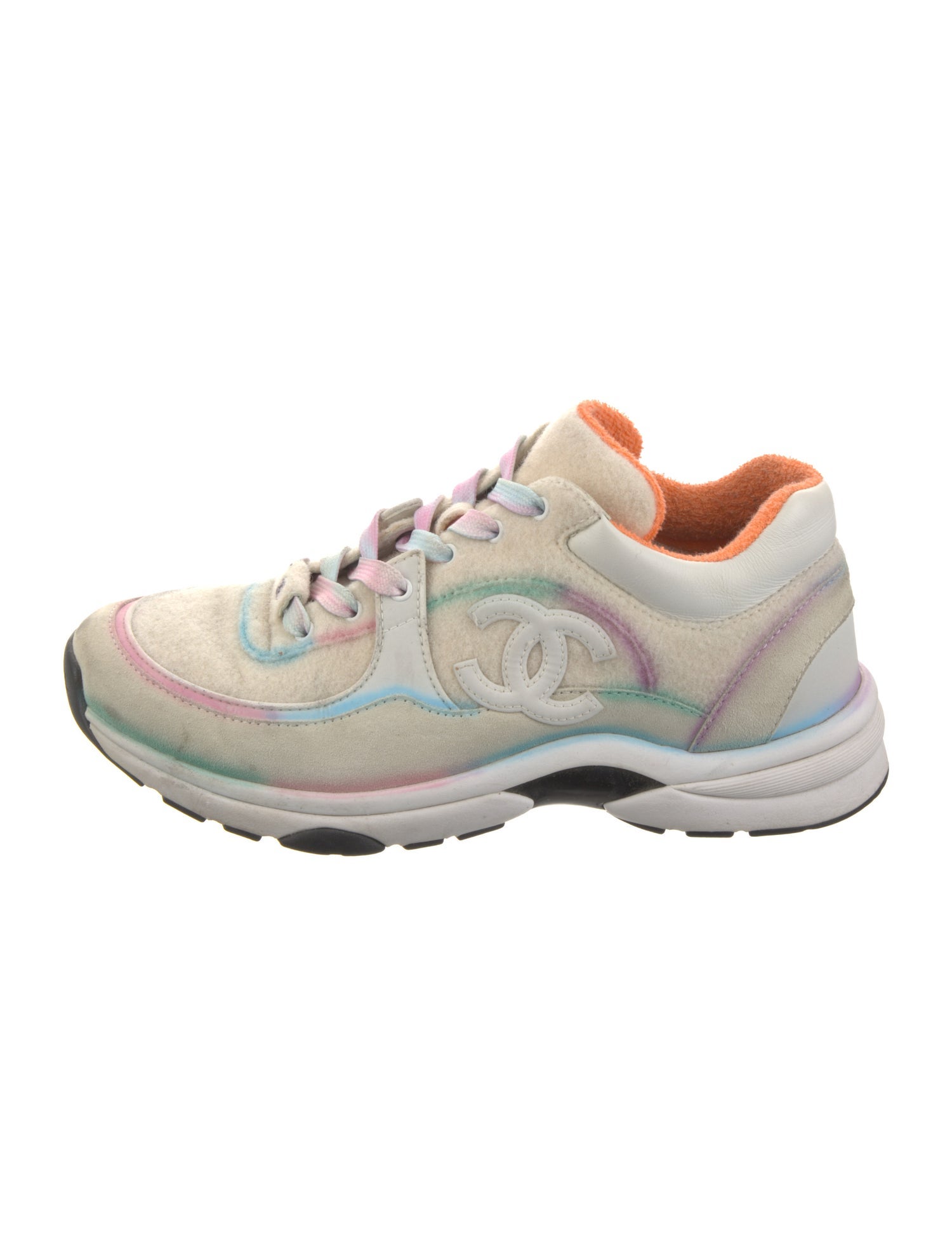 Chanel 2020 Interlocking CC Logo Athletic Sneakers