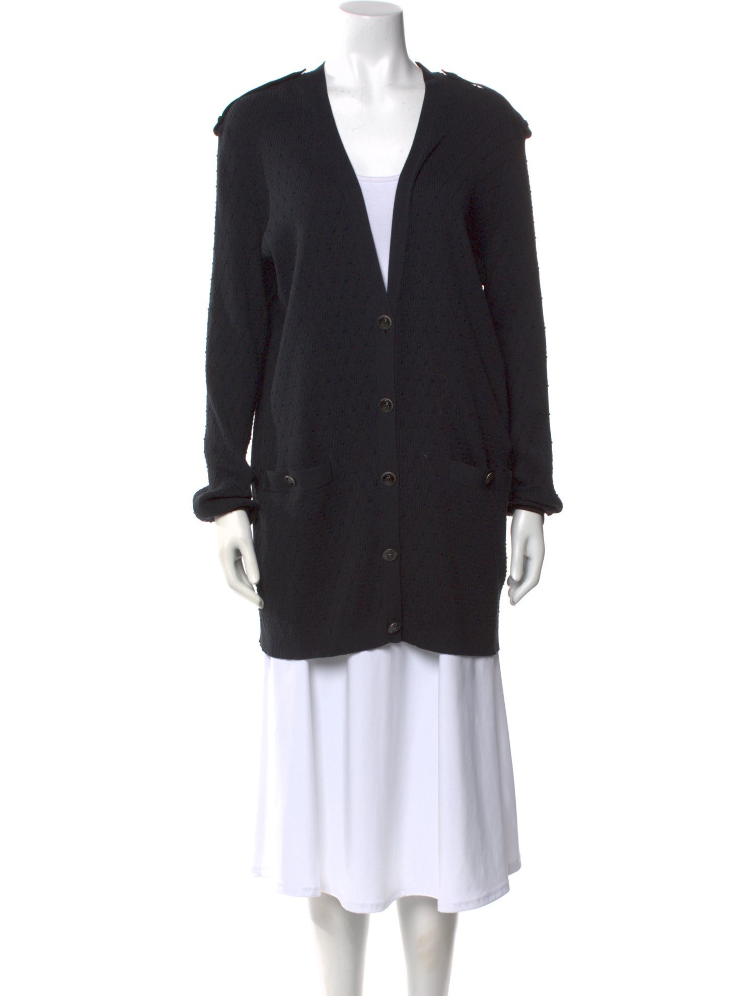 Chanel 2016 V-Neck Sweater