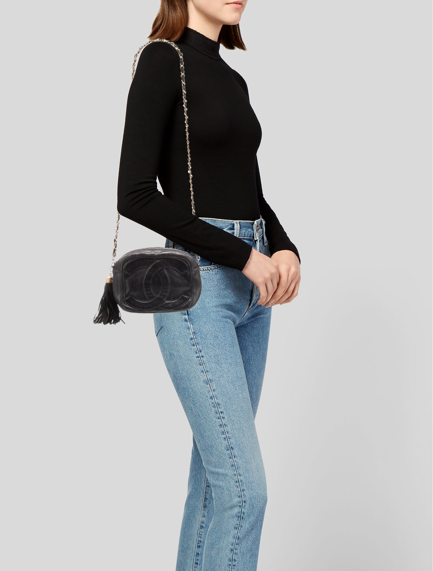 Chanel Lambskin CC Camera Bag