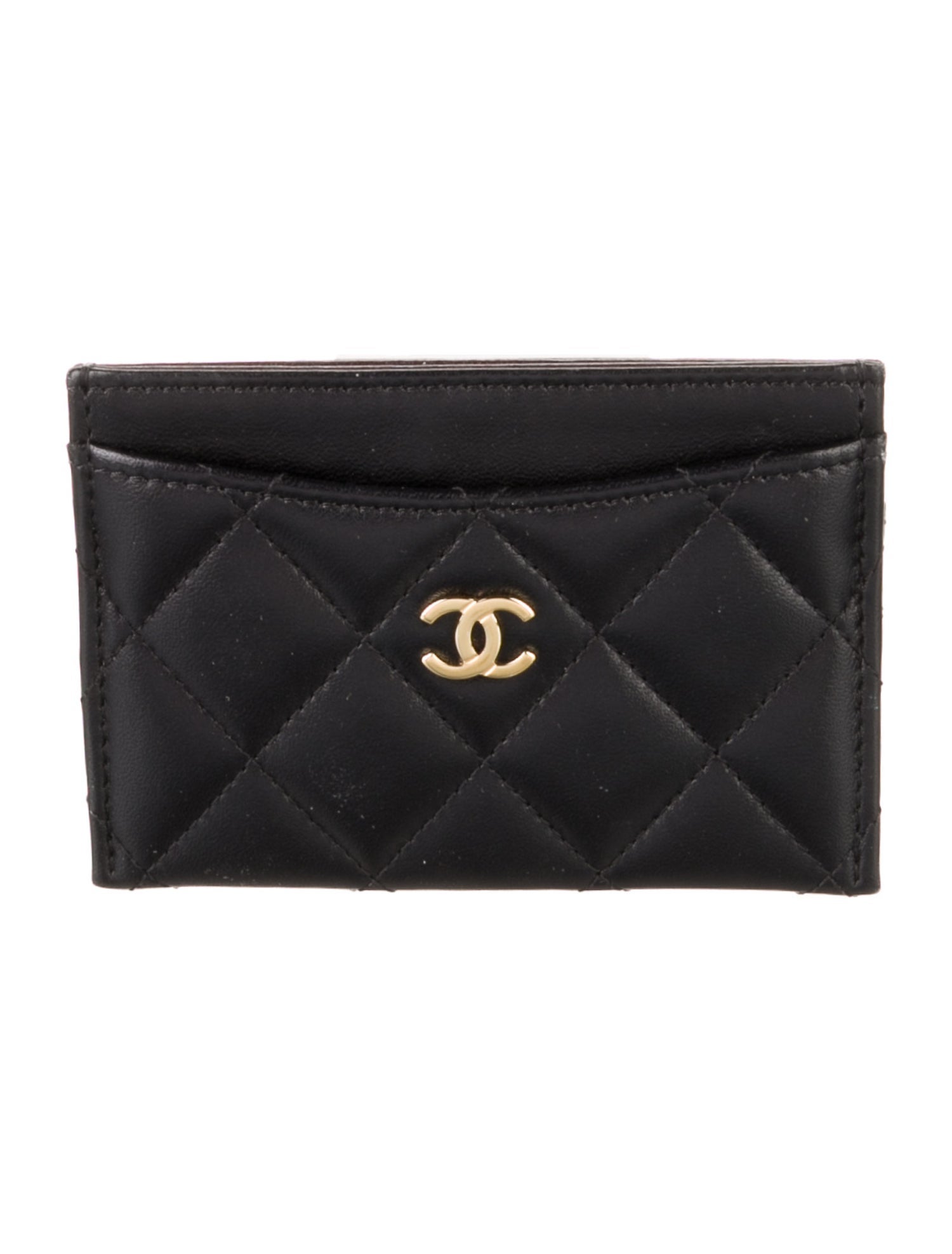 Chanel Classic Interlocking CC Logo Card Holder