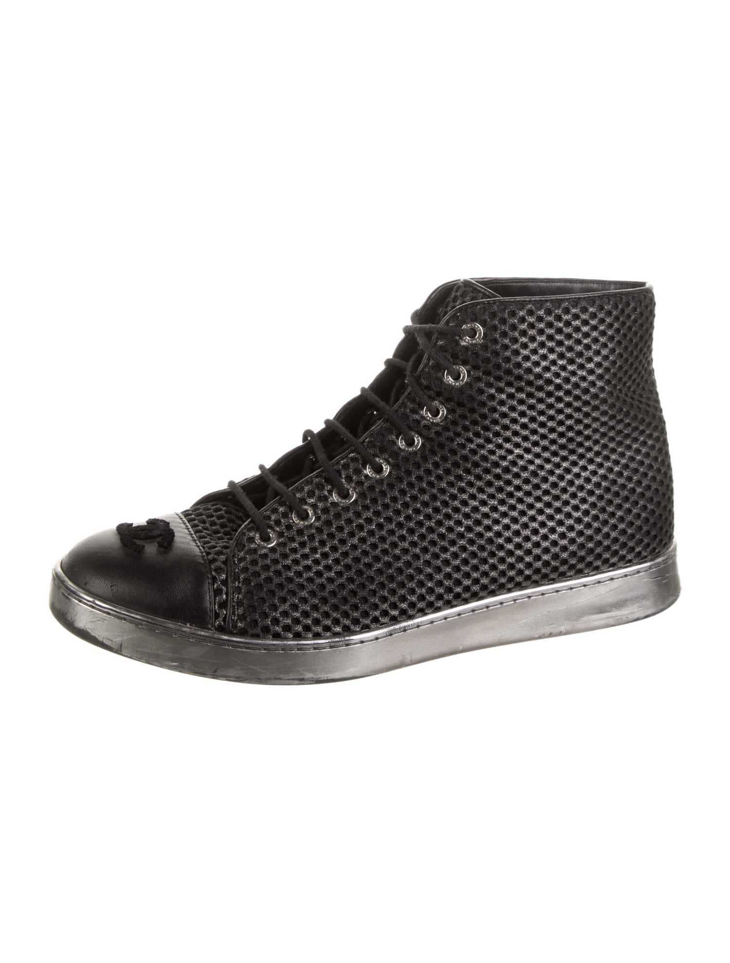 Chanel 2016 Interlocking CC Logo Sneakers