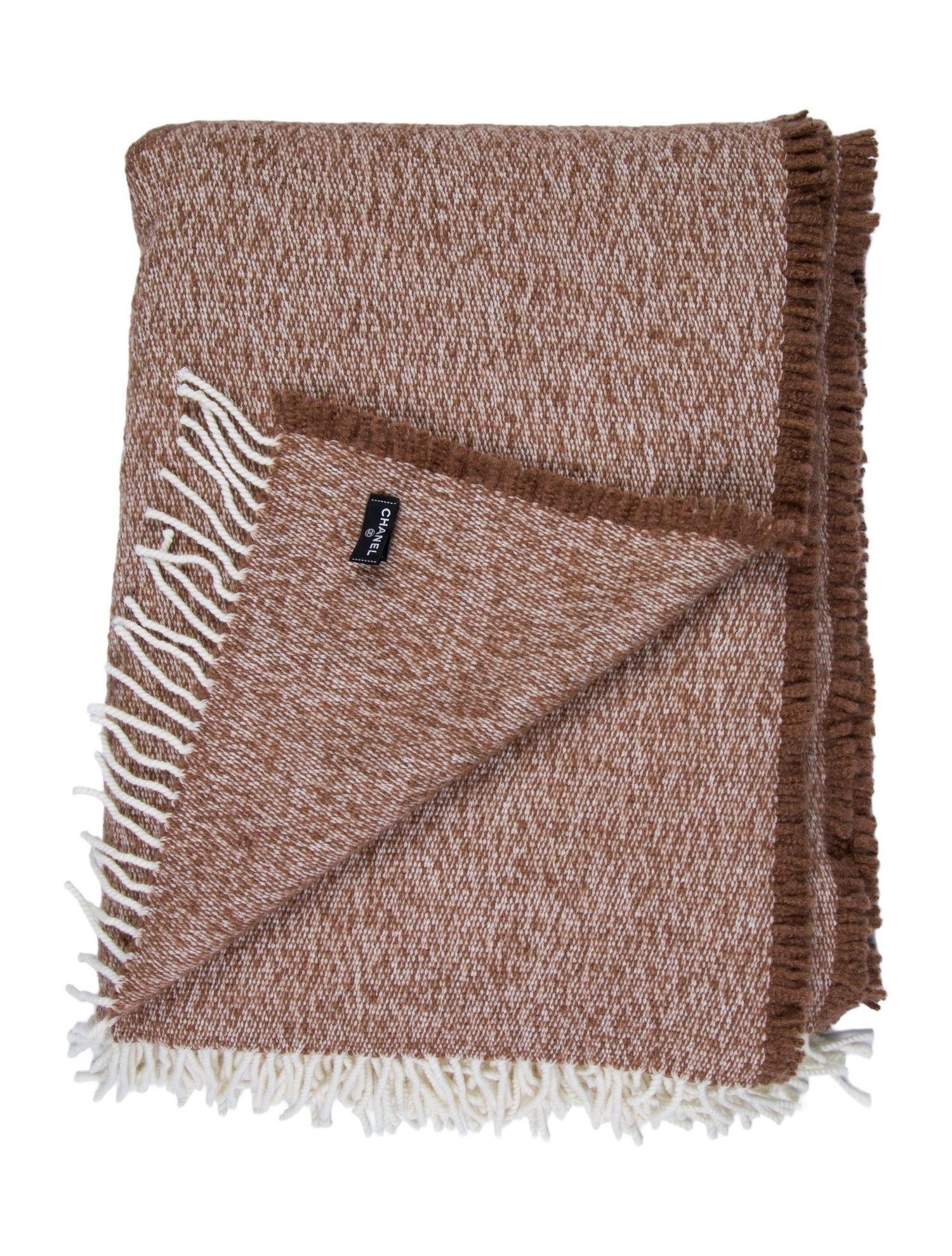 Chanel Cashmere-Blend Throw Blanket