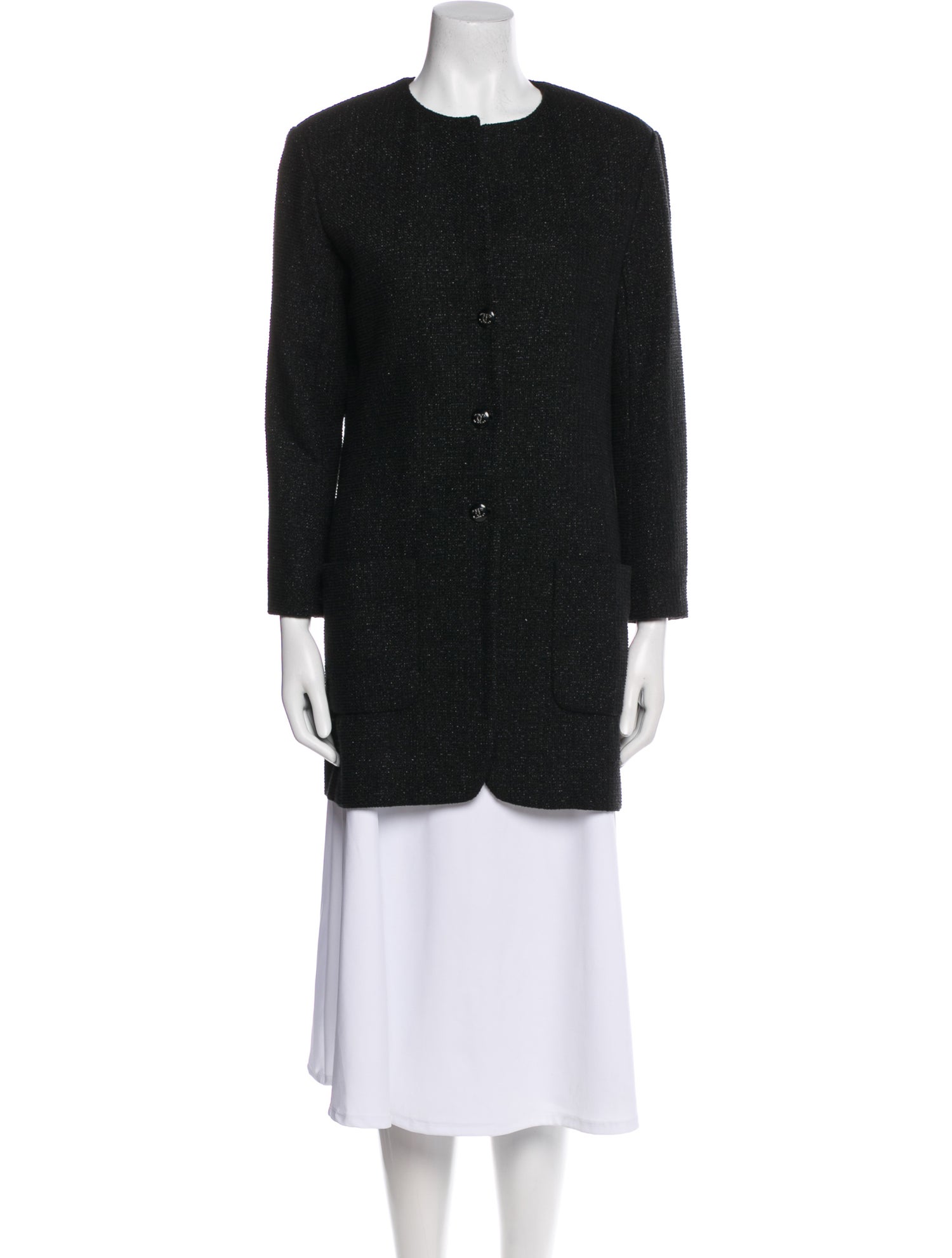 Chanel 2021 Faux Fur Coat