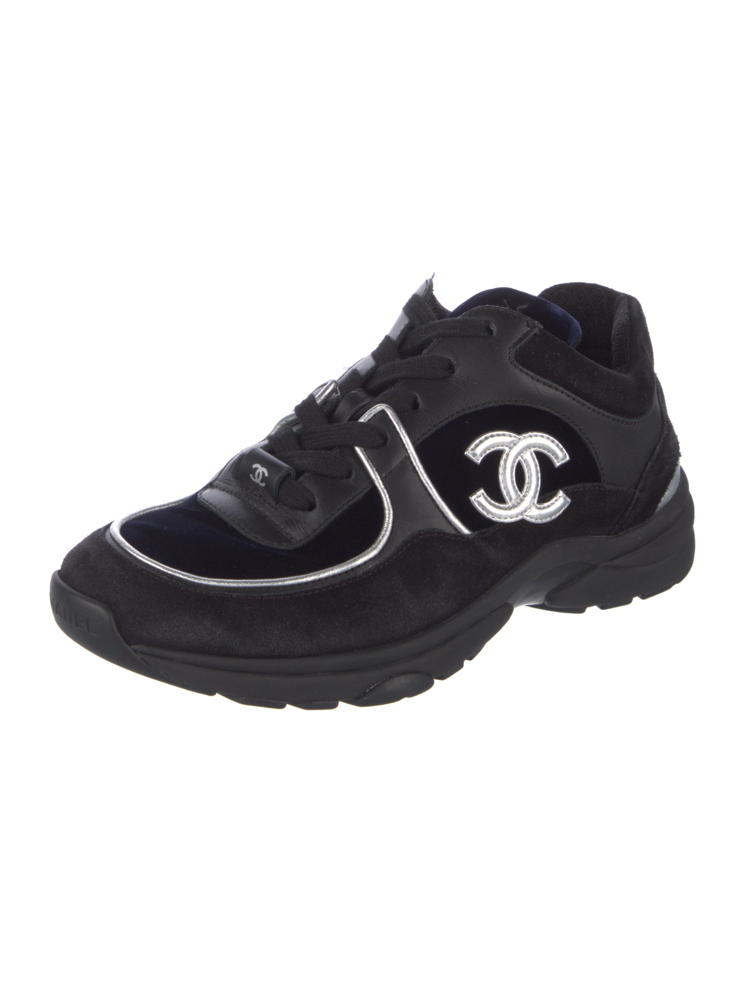 Chanel 2018 Interlocking CC Logo Sneakers