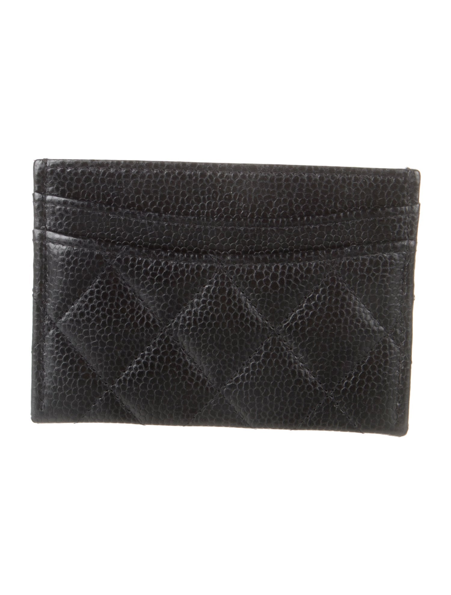 Chanel Classic Card Holder Interlocking CC Logo Card Holder