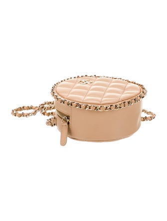 Chanel Chain Around Round Crossbody Bag