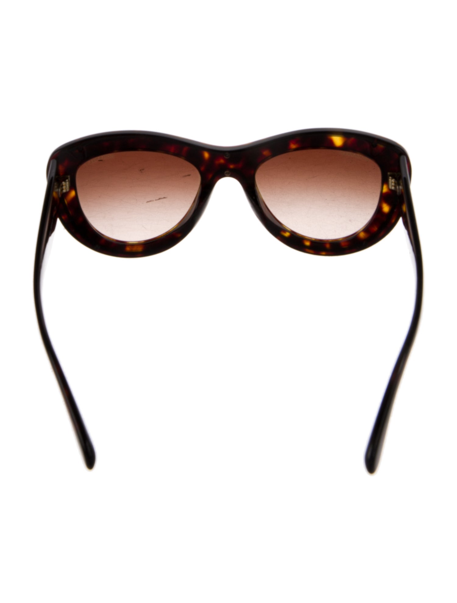 Chanel Interlocking CC Logo Cat-Eye Sunglasses