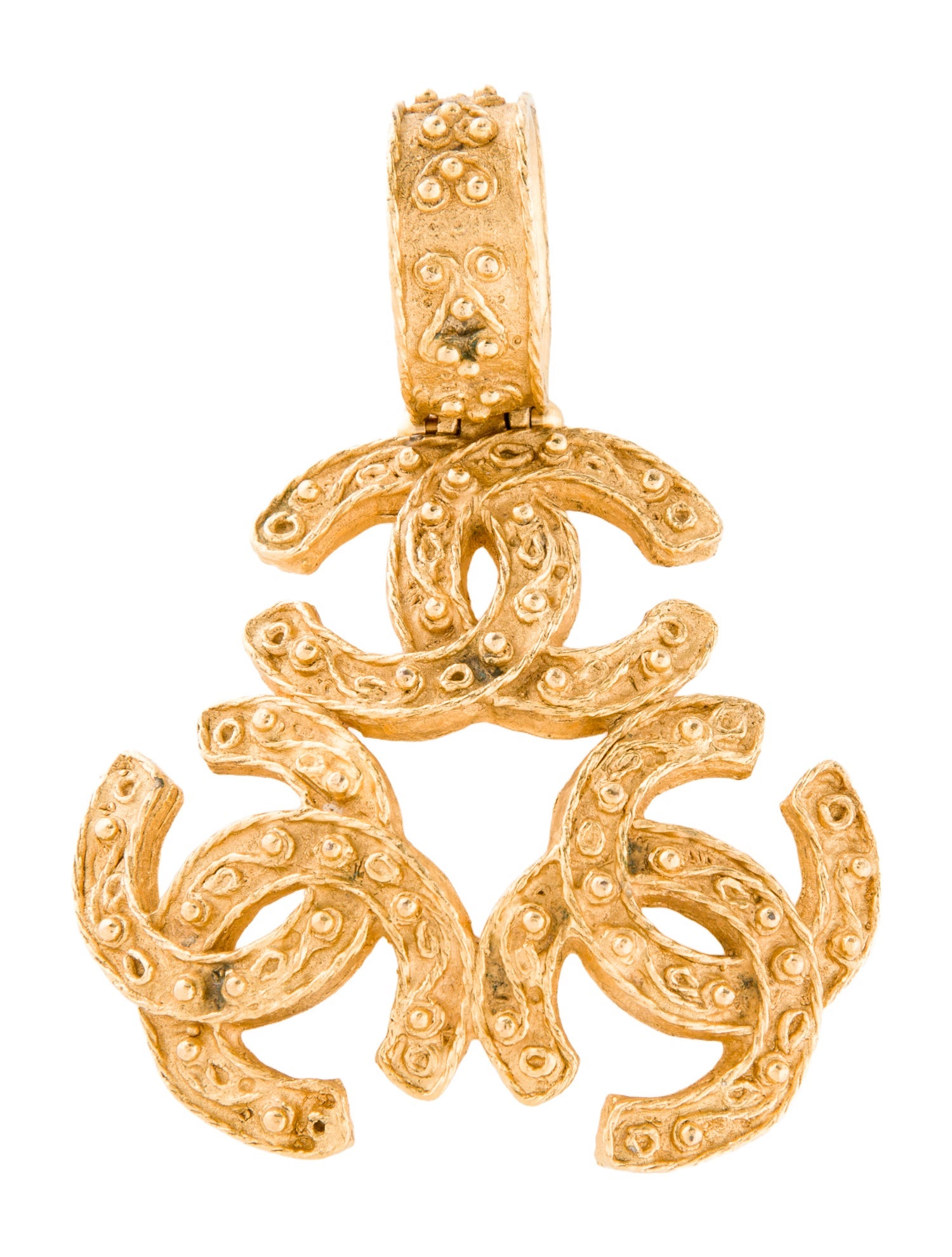 Chanel Vintage CC Trinity Pendant