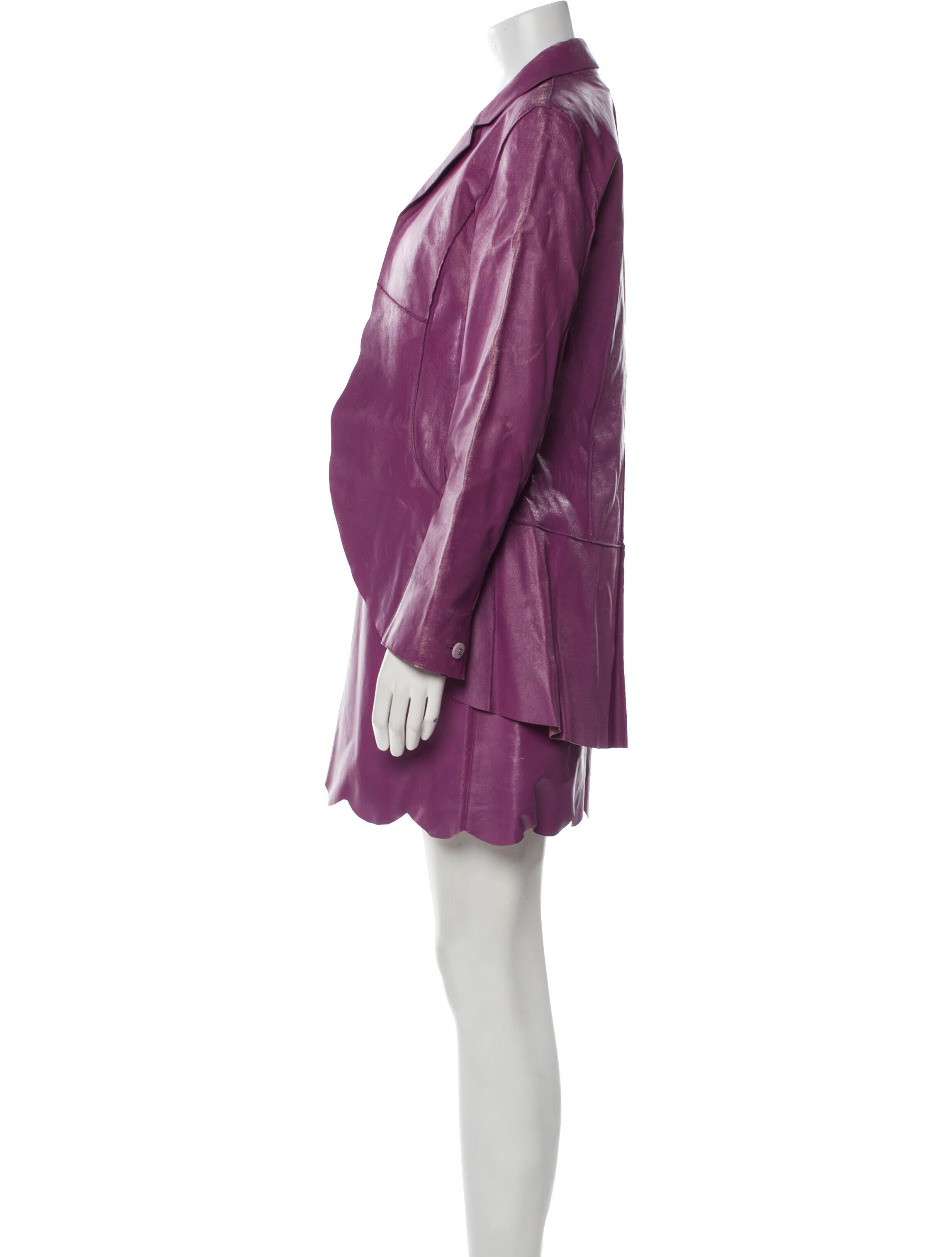 Chanel 1996-1997 Lambskin Dress Set