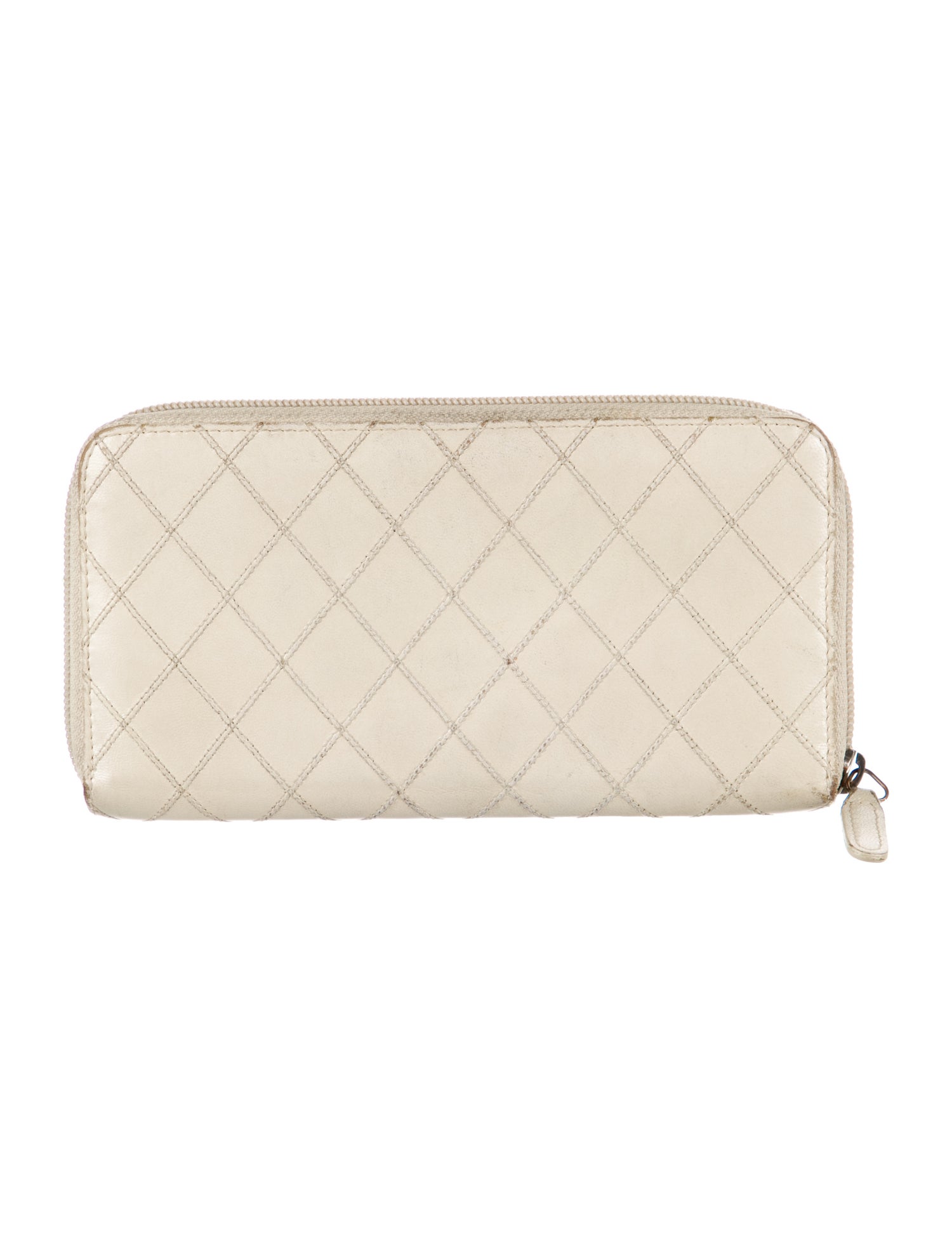 Chanel 2010-2011 Quilted CC Continental Wallet Continental Wallet