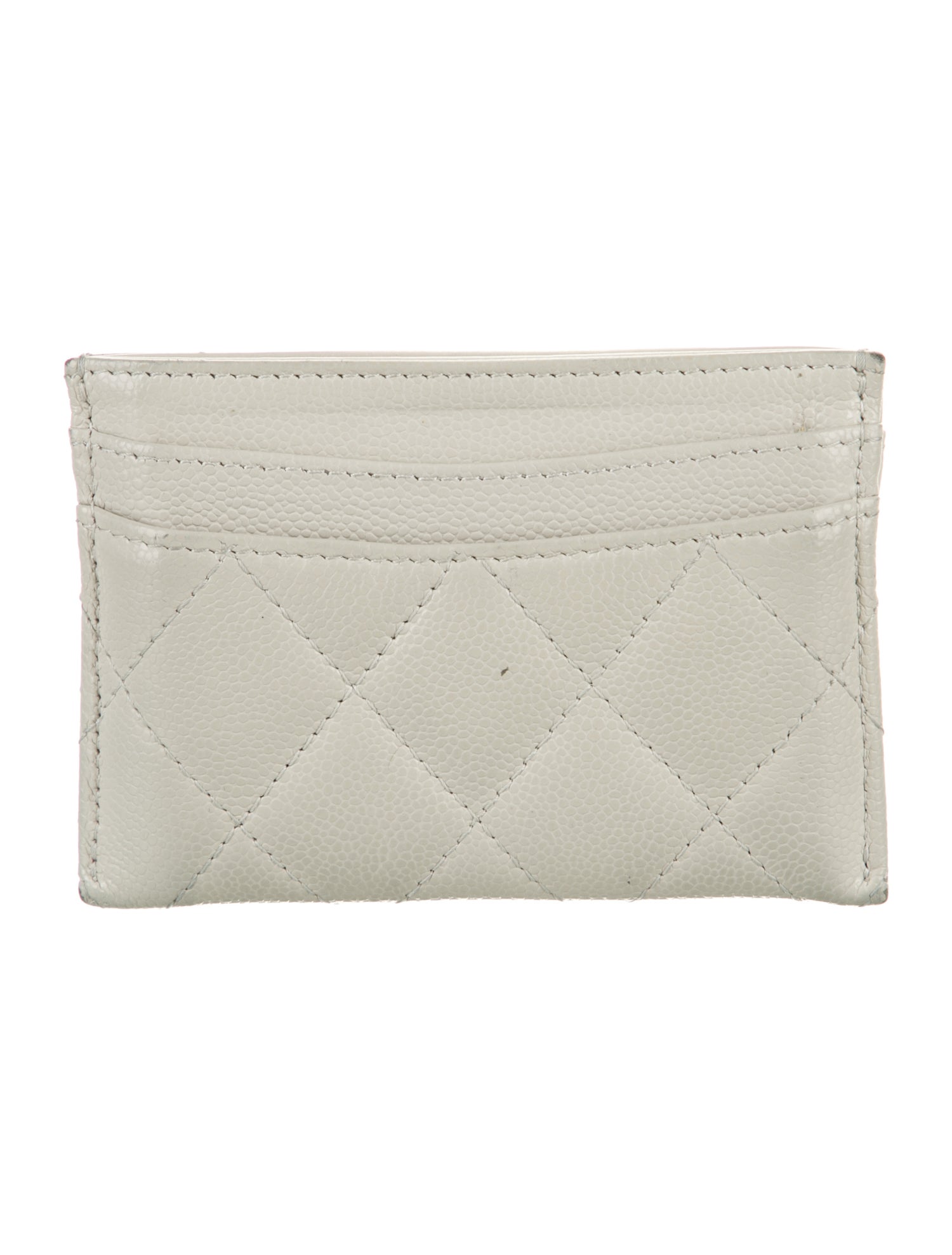 Chanel Interlocking CC Logo Leather Card Holder