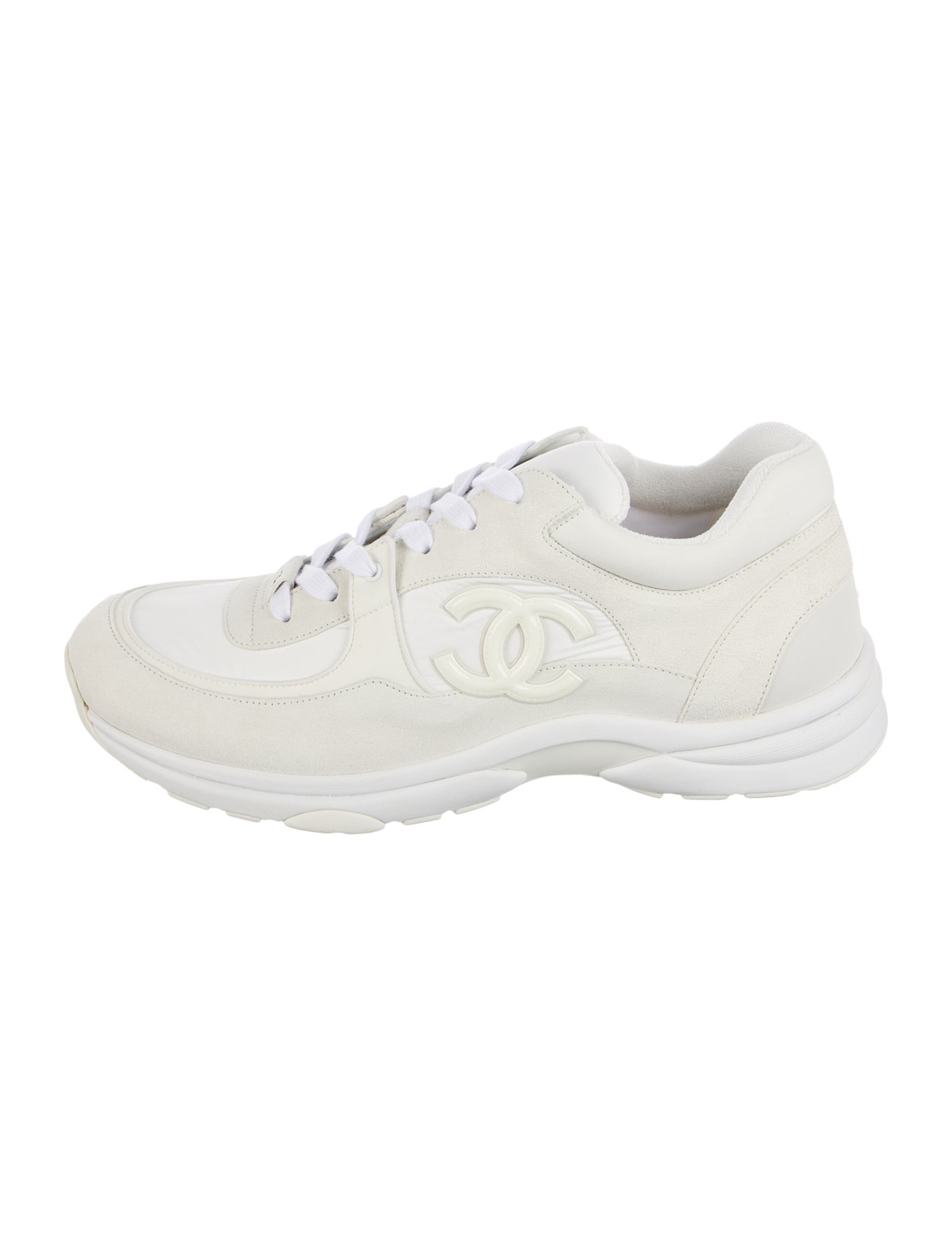 Chanel 2023 Interlocking CC Logo Athletic Sneakers