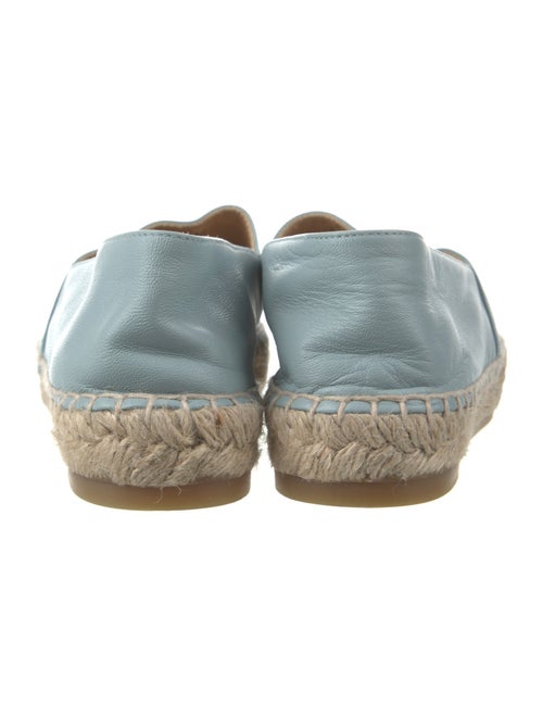 Chanel Interlocking CC Logo Lambskin Espadrilles