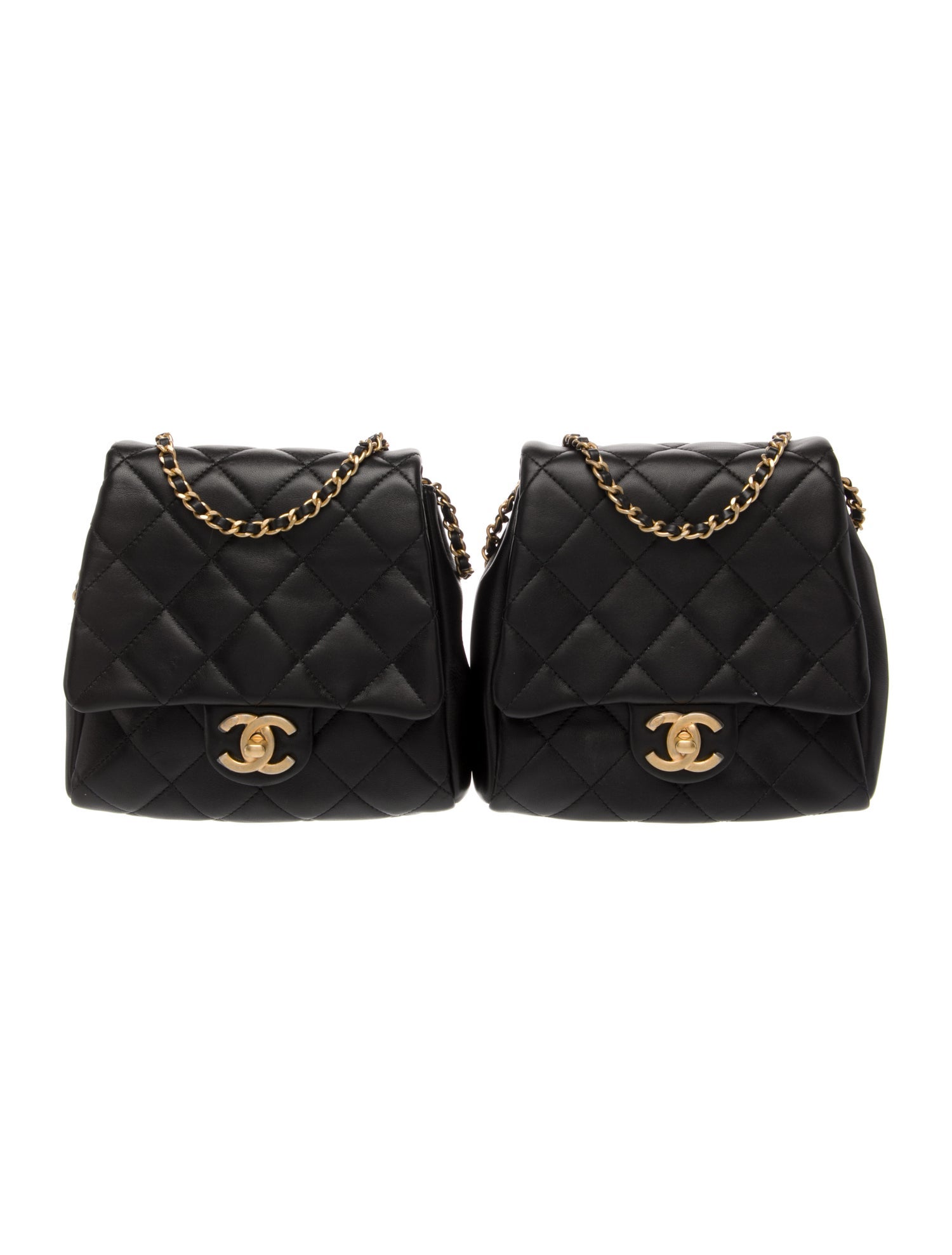 Chanel Quilted Side-Packs Bag