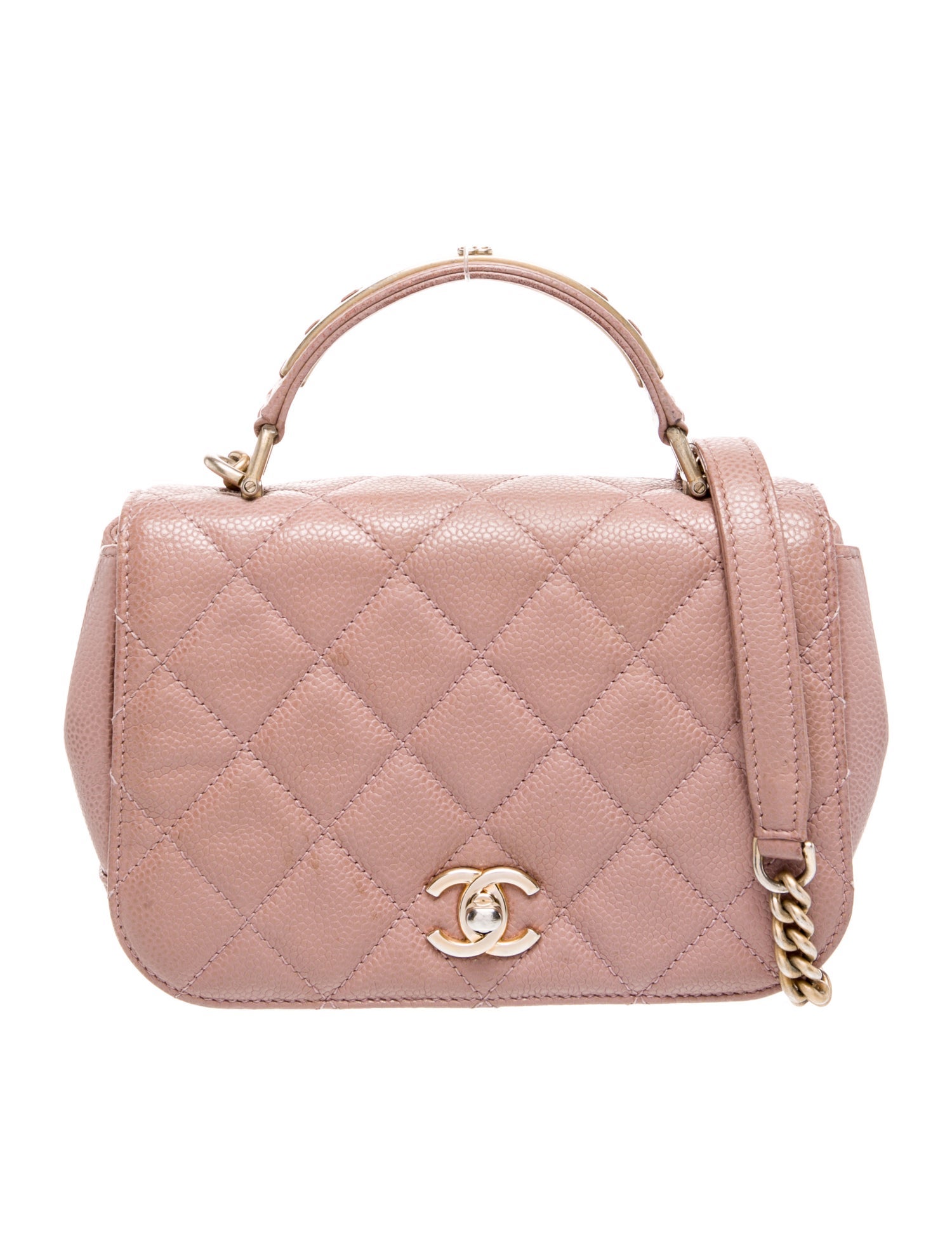 Chanel Caviar Carry Around Flap Bag