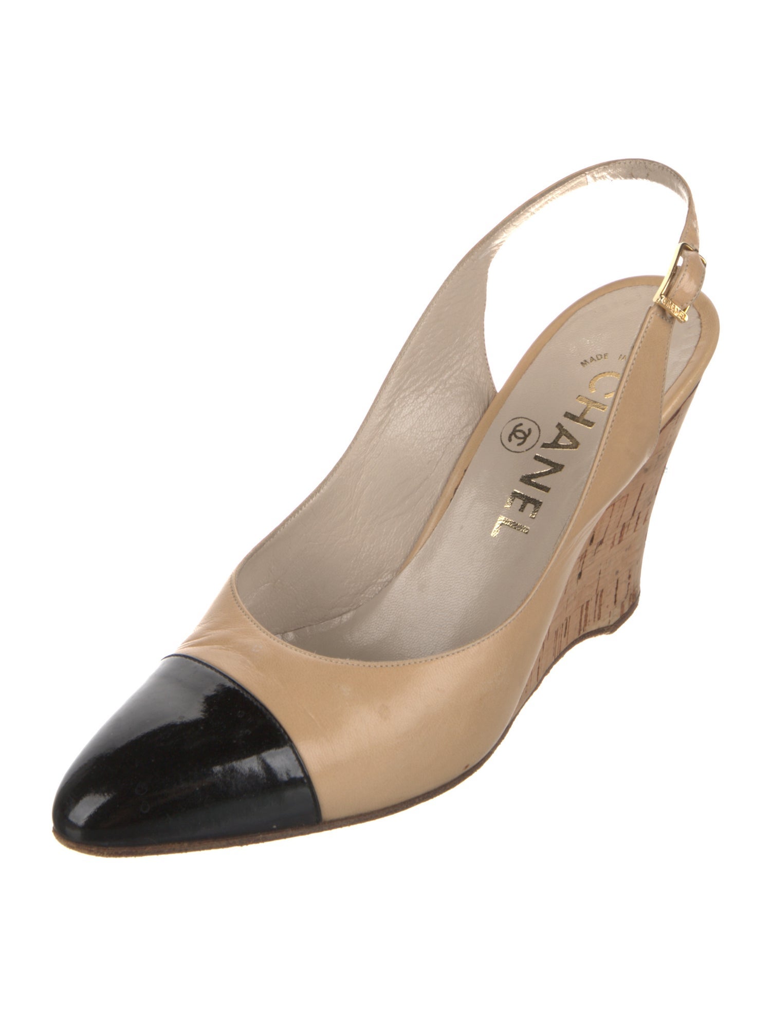 Chanel Vintage 1993 Slingback Pumps