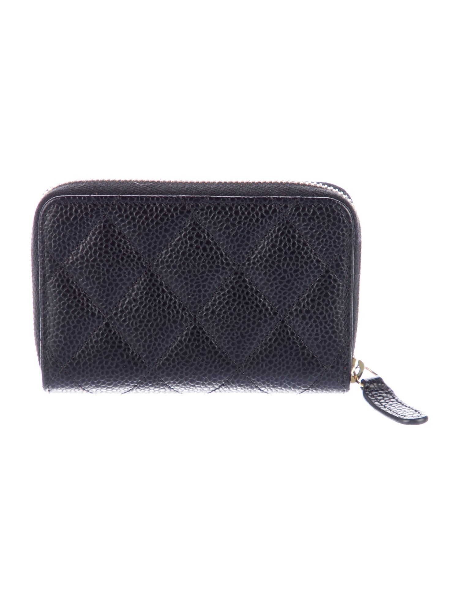 Chanel 2017 Quilted Compact Zipped Wallet