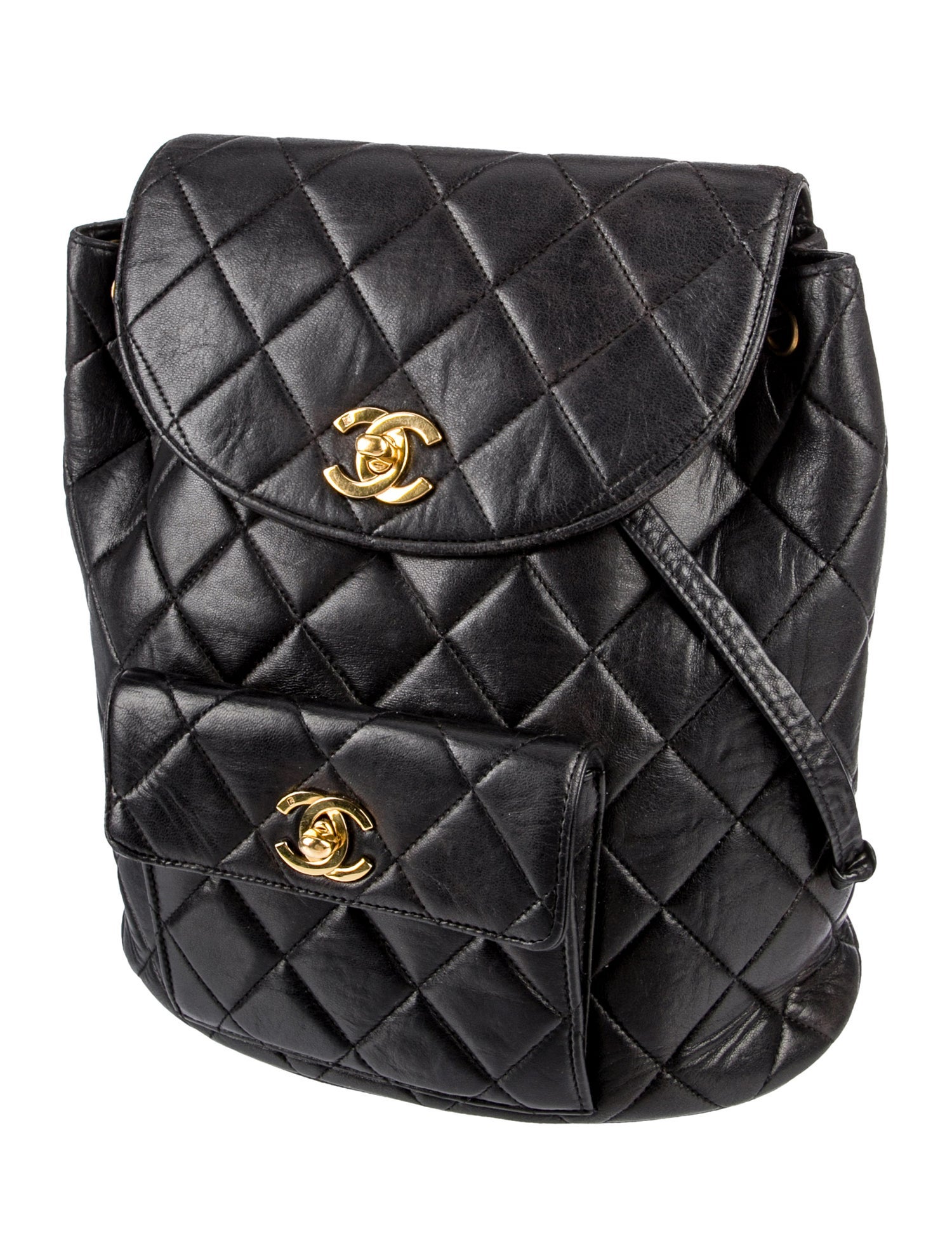 Chanel Quilted CC Backpack