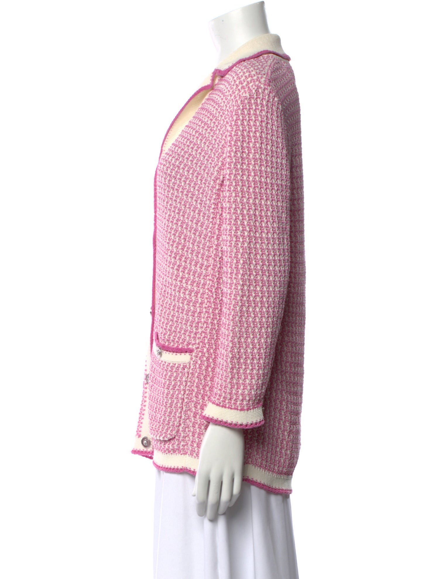 Chanel 2022 Striped Sweater