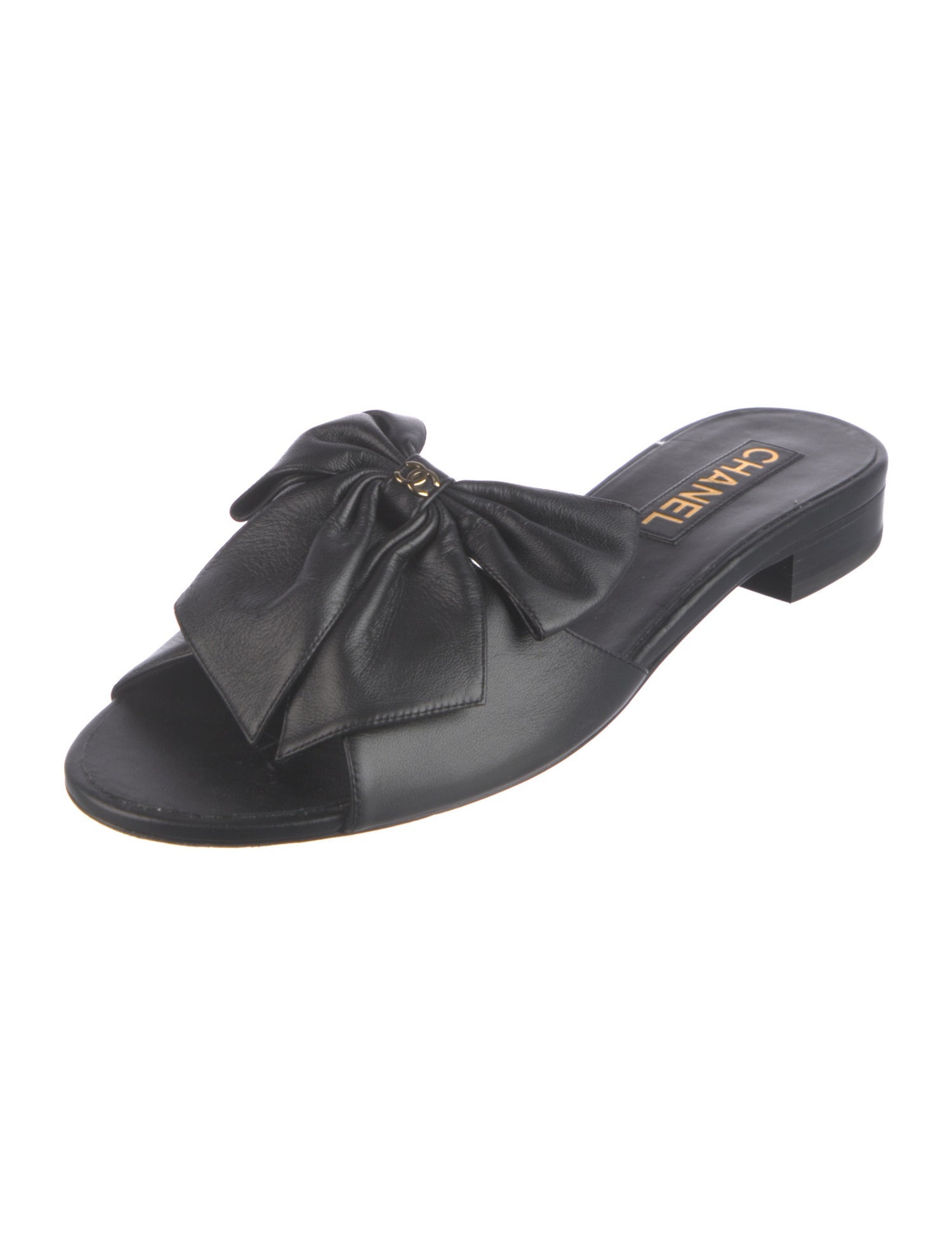 Chanel 2024 Interlocking CC Logo Slides