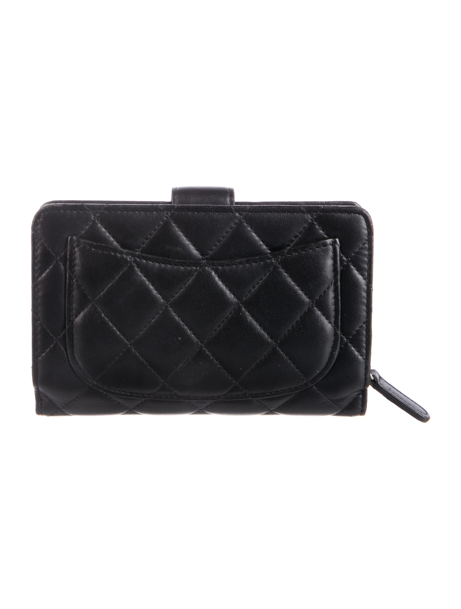 Chanel 2014-2015 Interlocking CC Logo French Purse