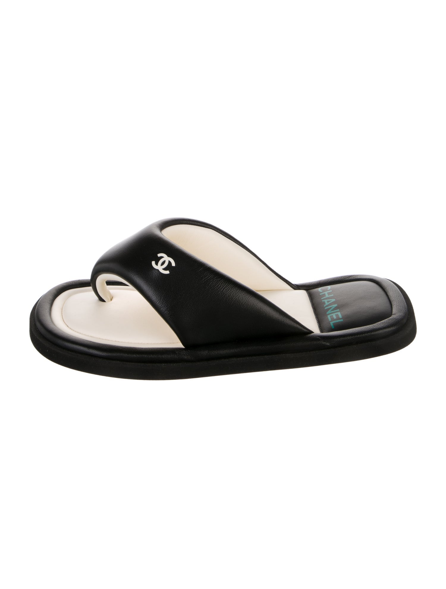 Chanel 2022 Interlocking CC Logo Slides