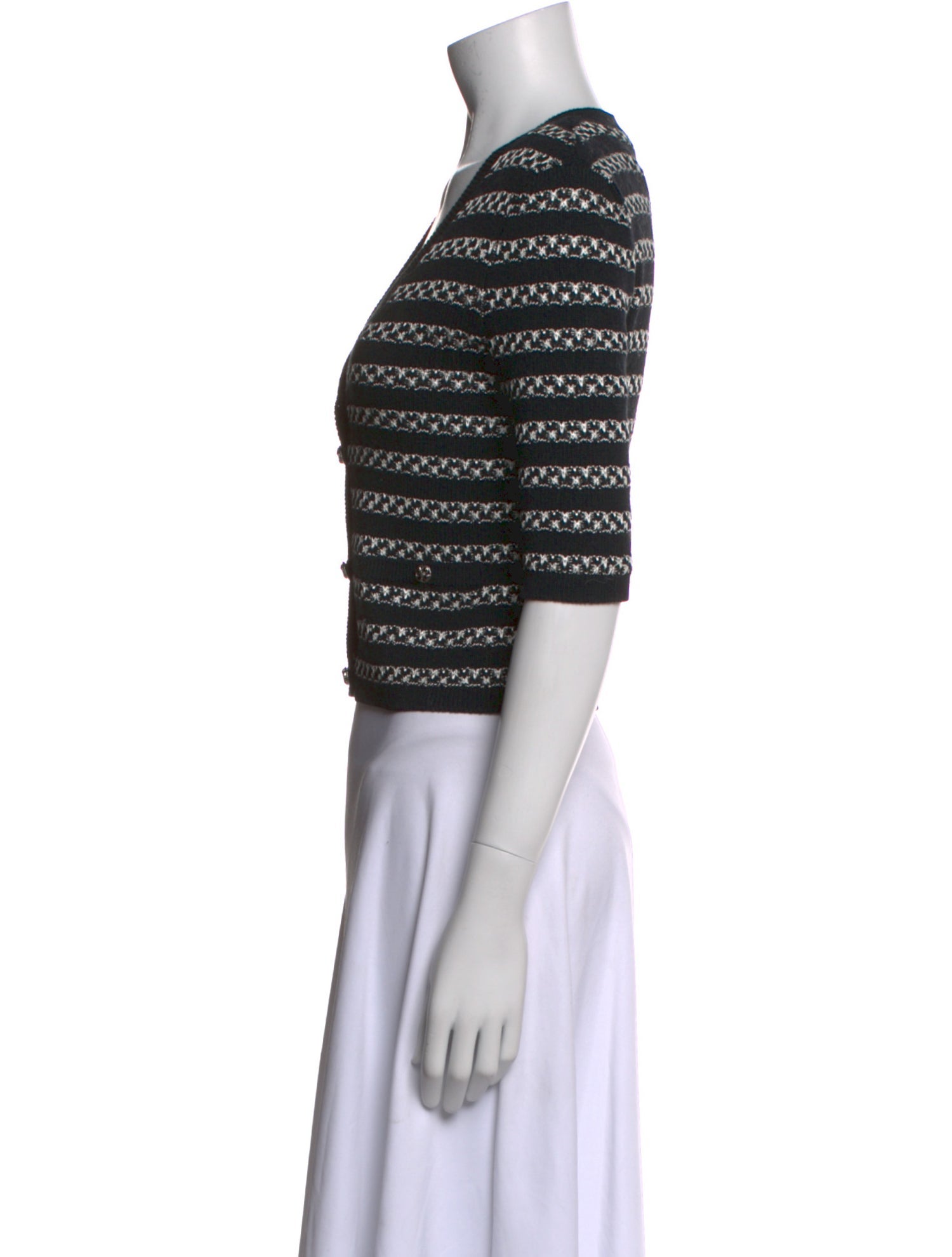 Chanel 2024 Striped Sweater