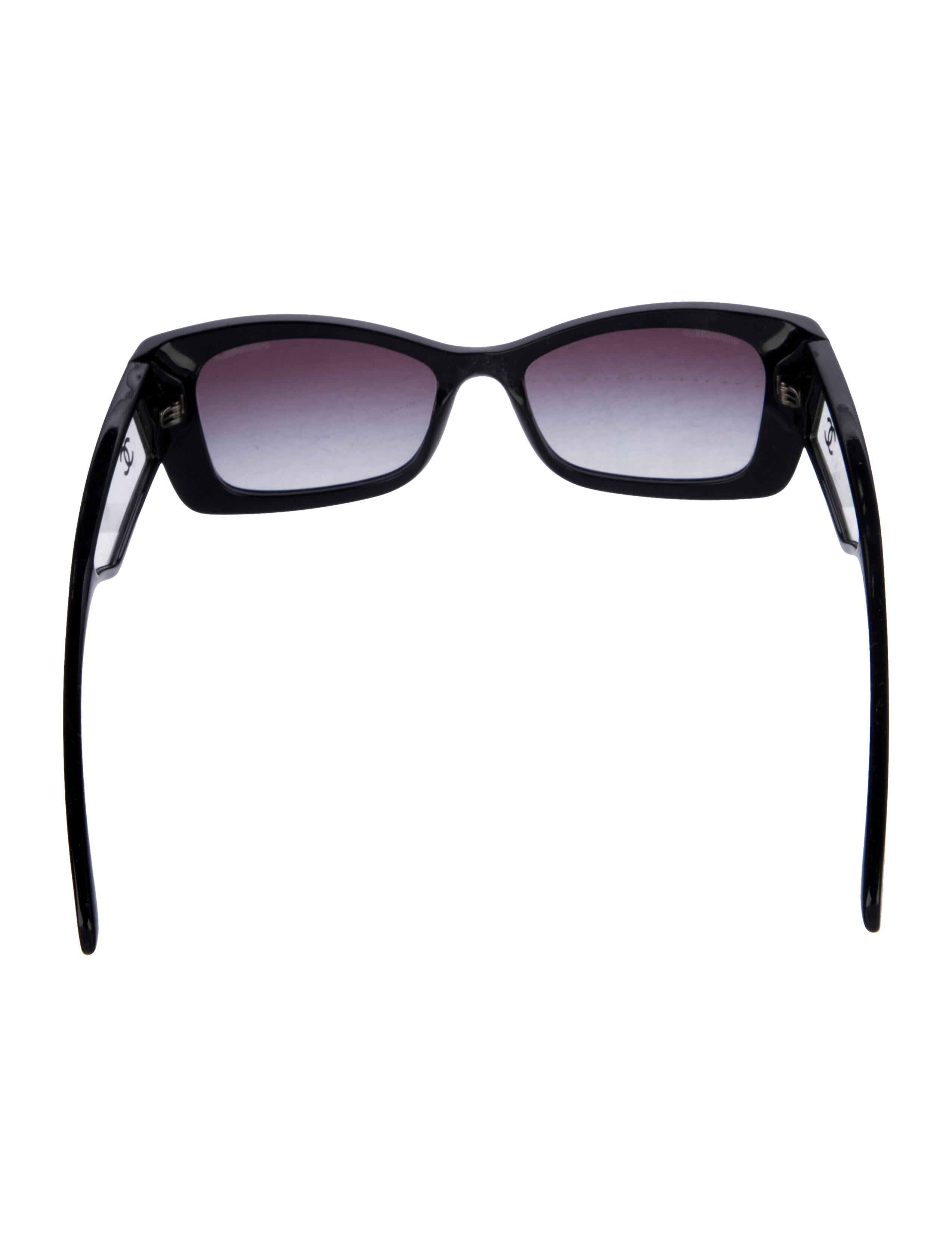 Chanel Interlocking CC Logo Wayfarer Sunglasses