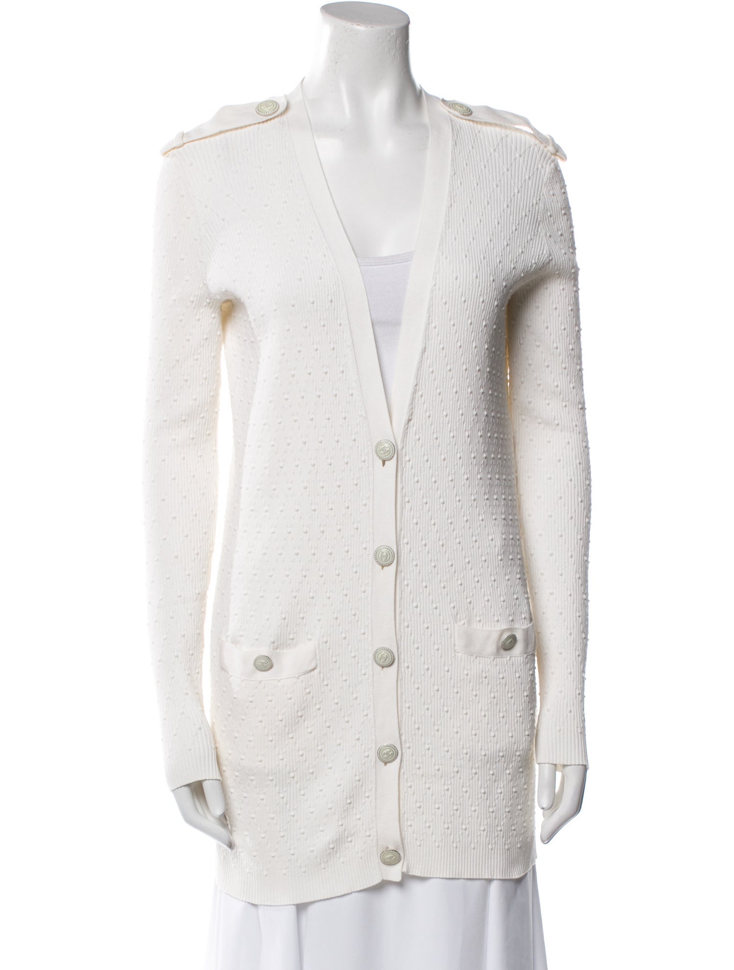 Chanel 2016 Plunge Neckline Sweater