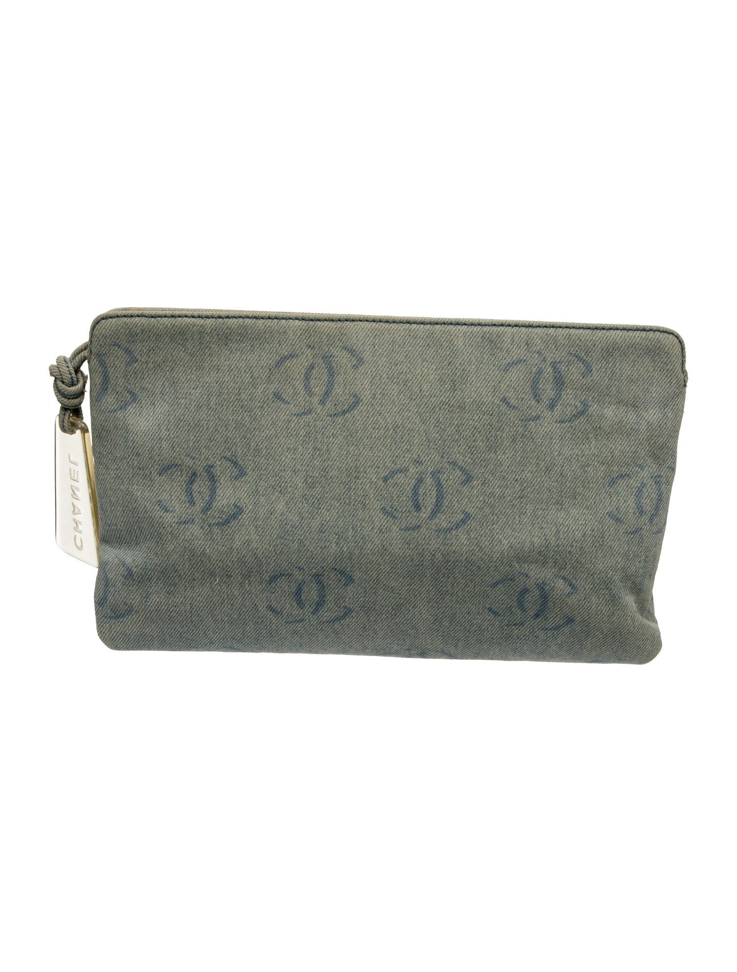 Chanel Denim CC Clutch