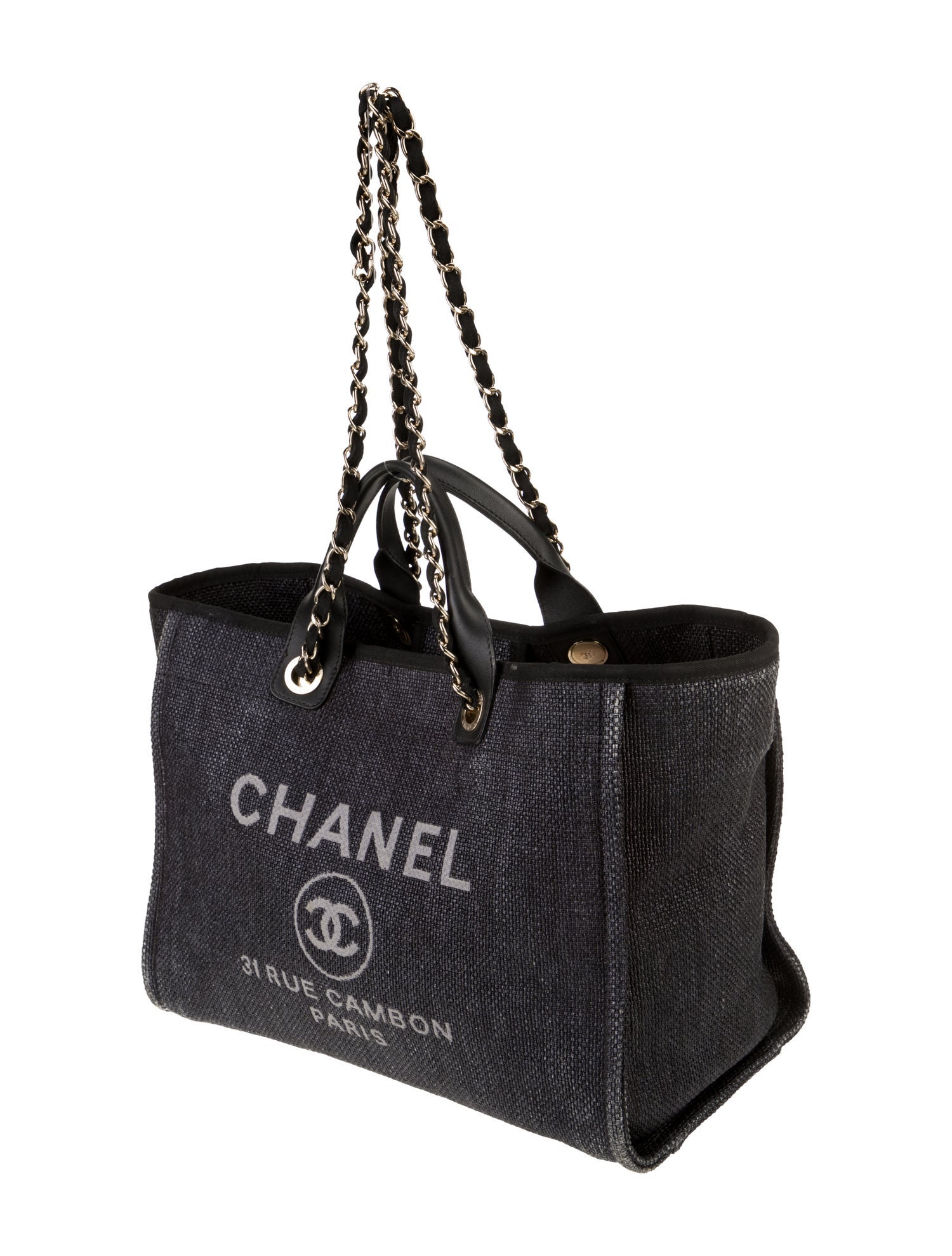 Chanel Medium Deauville Shopping Tote