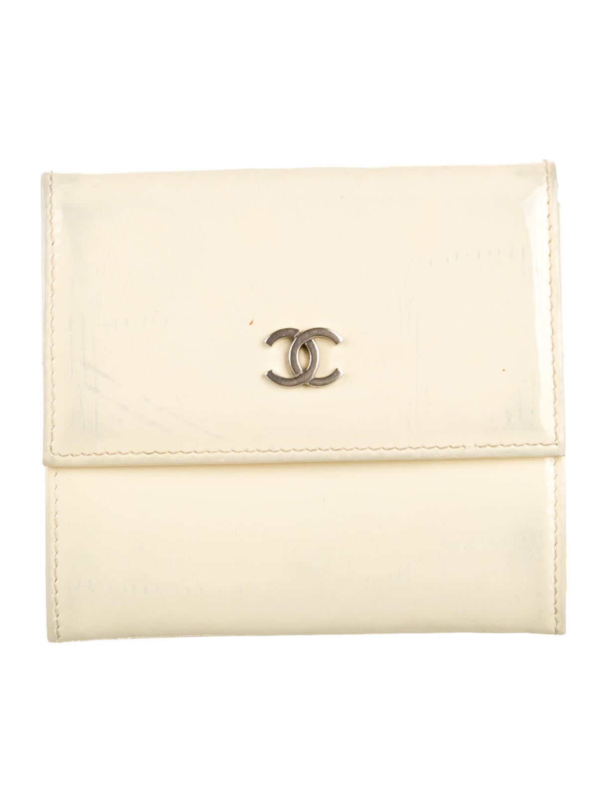 Chanel 2002-2003 Interlocking CC Logo Compact Wallet