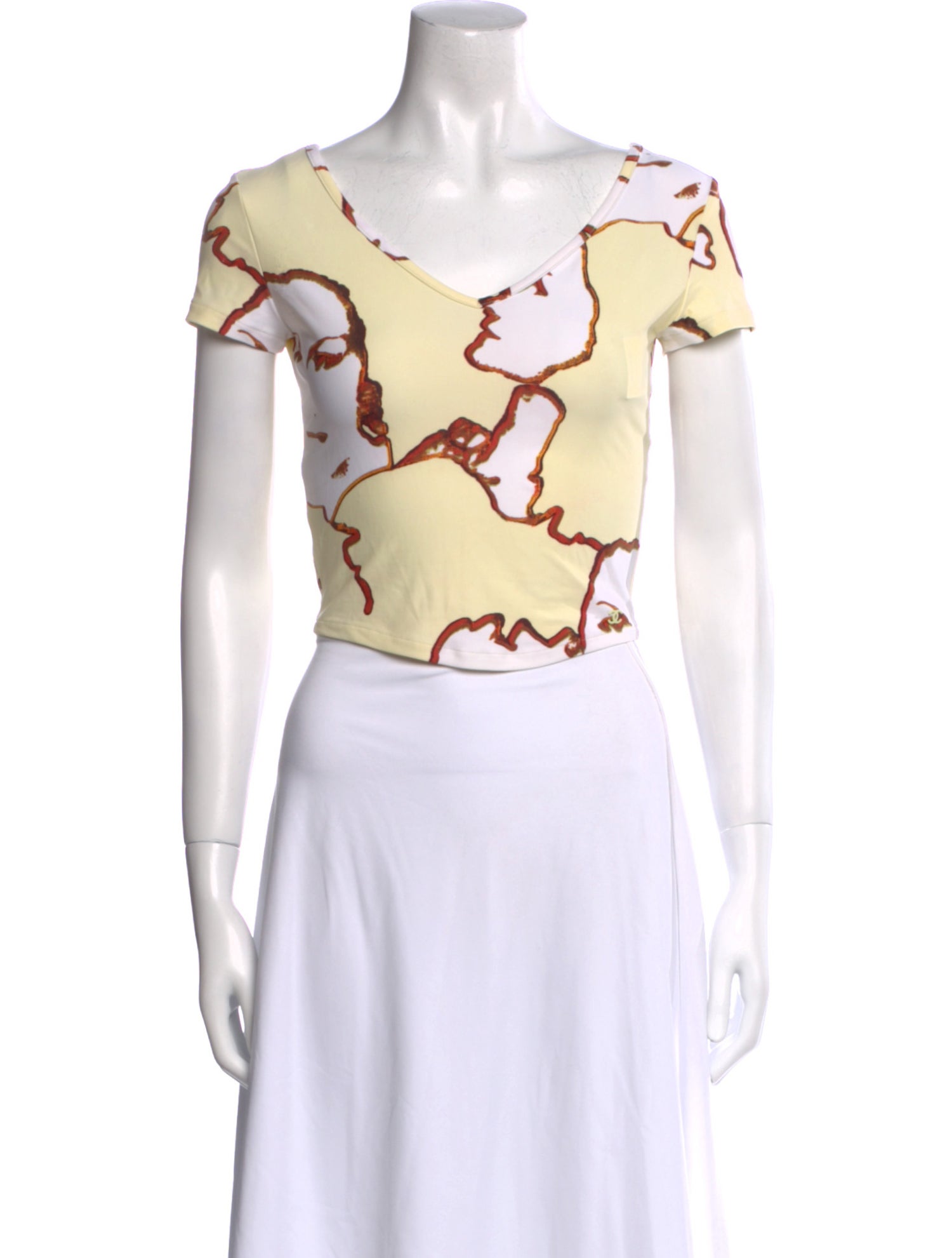 Chanel Vintage 2000 Crop Top