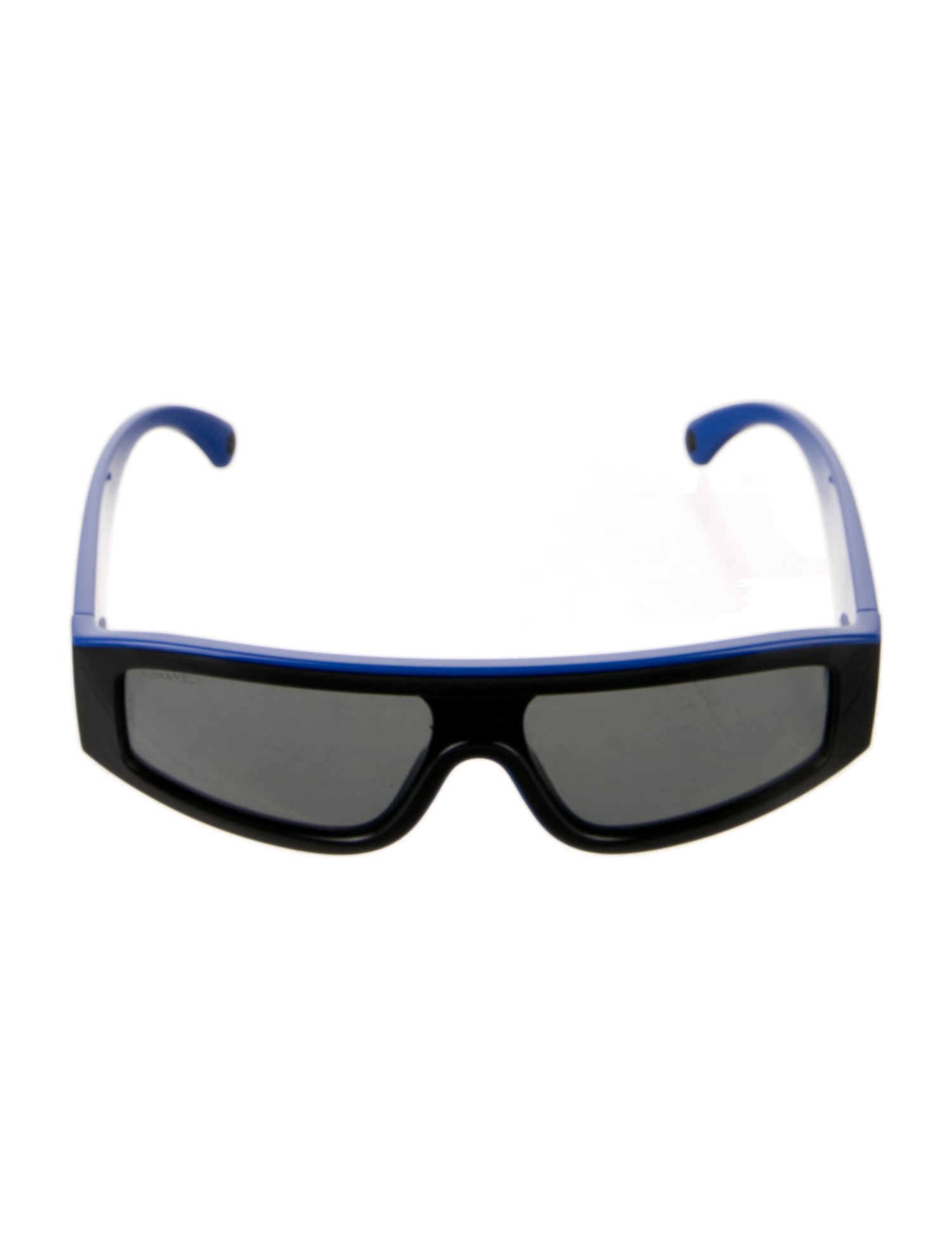 Chanel Interlocking CC Logo Shield Sunglasses