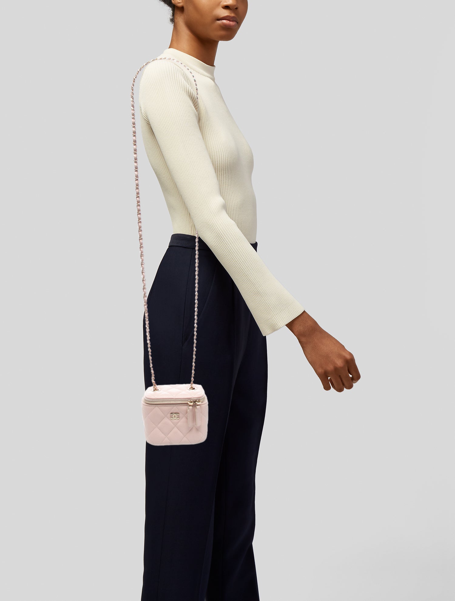 Chanel Mini Vanity Case w/ Chain