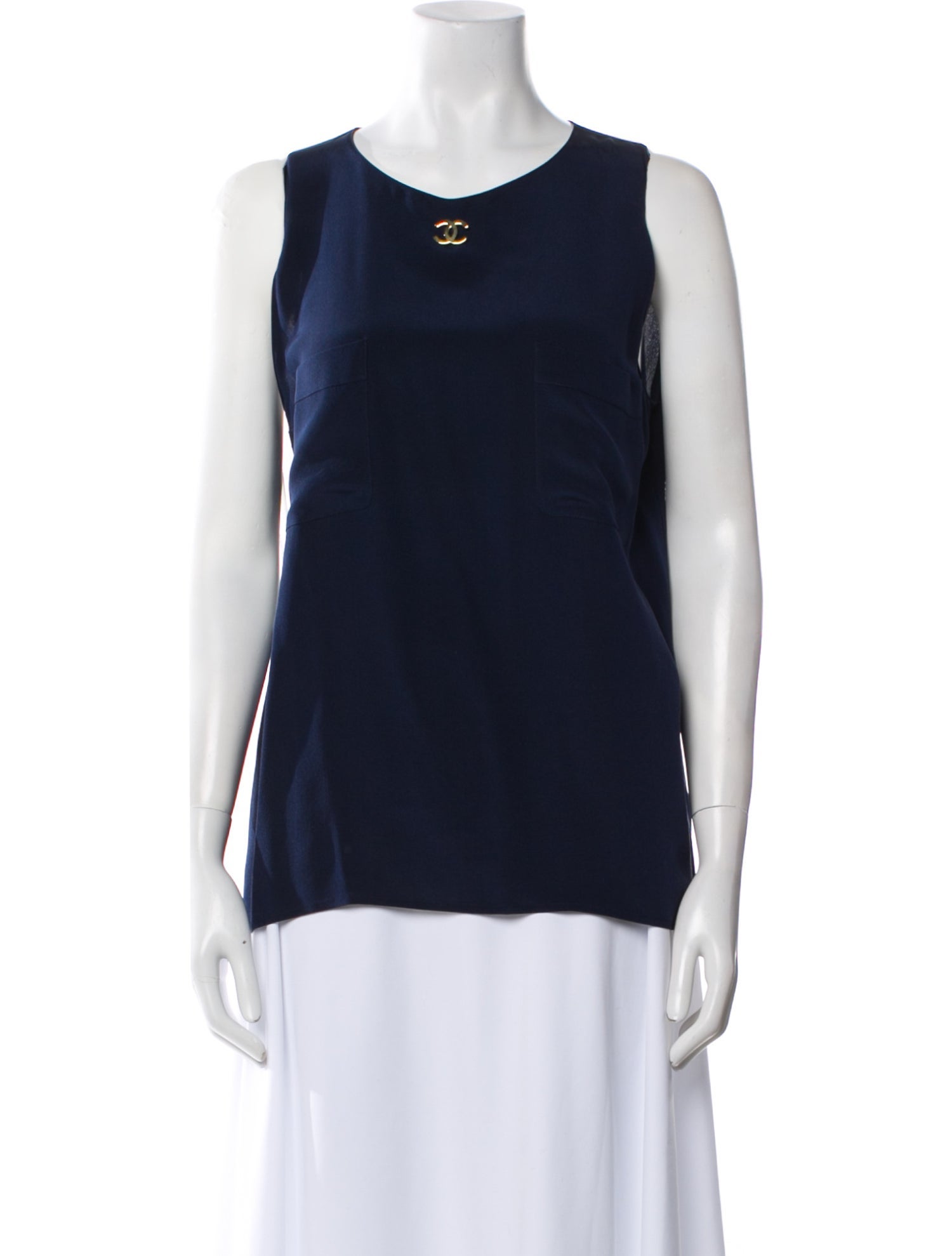 Chanel Vintage Silk Top