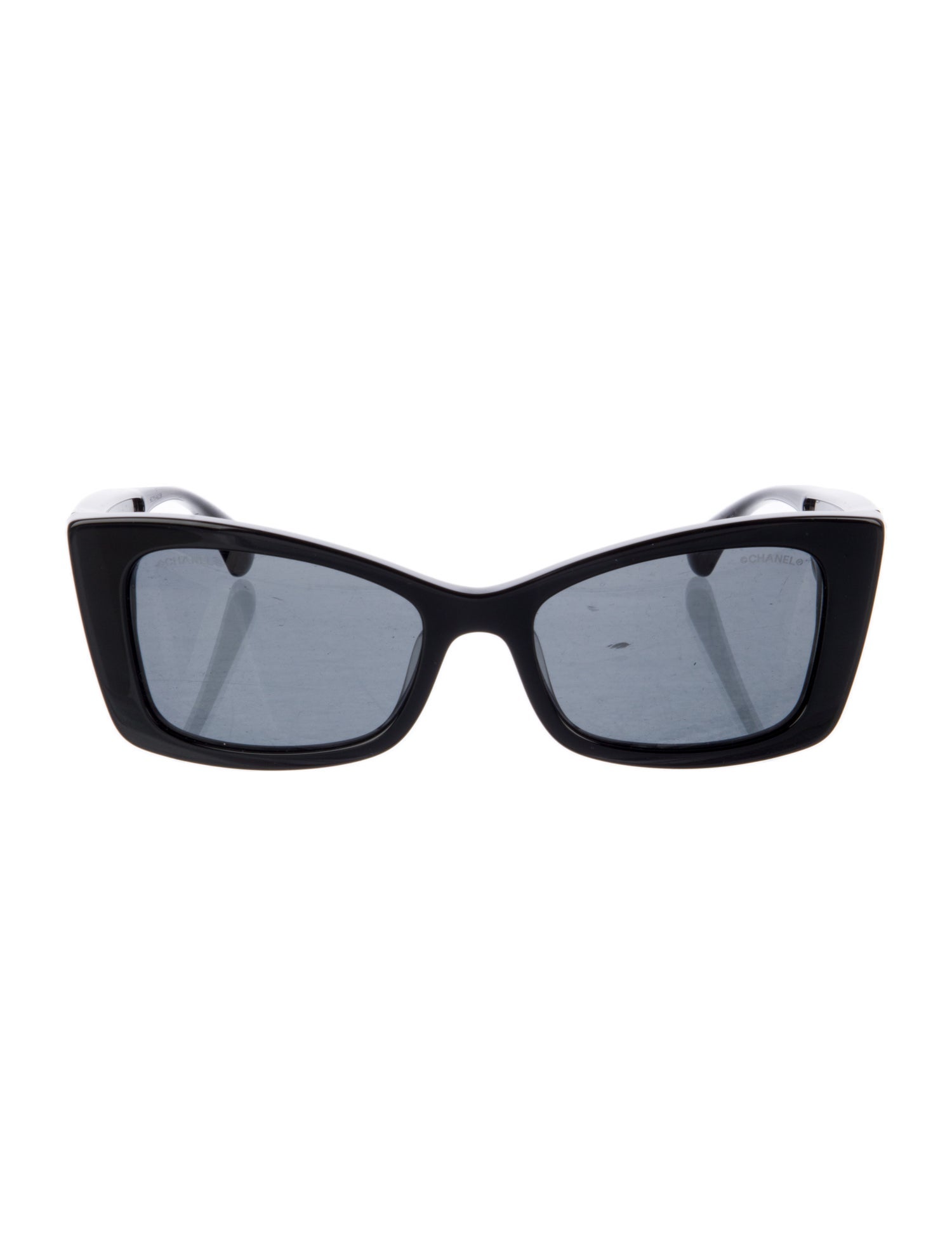 Chanel Interlocking CC Logo Cat-Eye Sunglasses