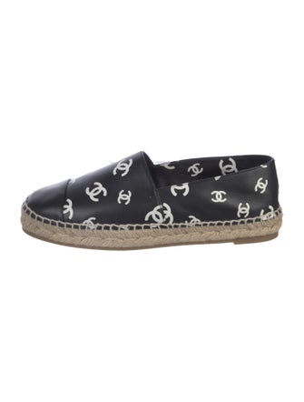 Chanel 2022 Interlocking CC Logo Espadrilles