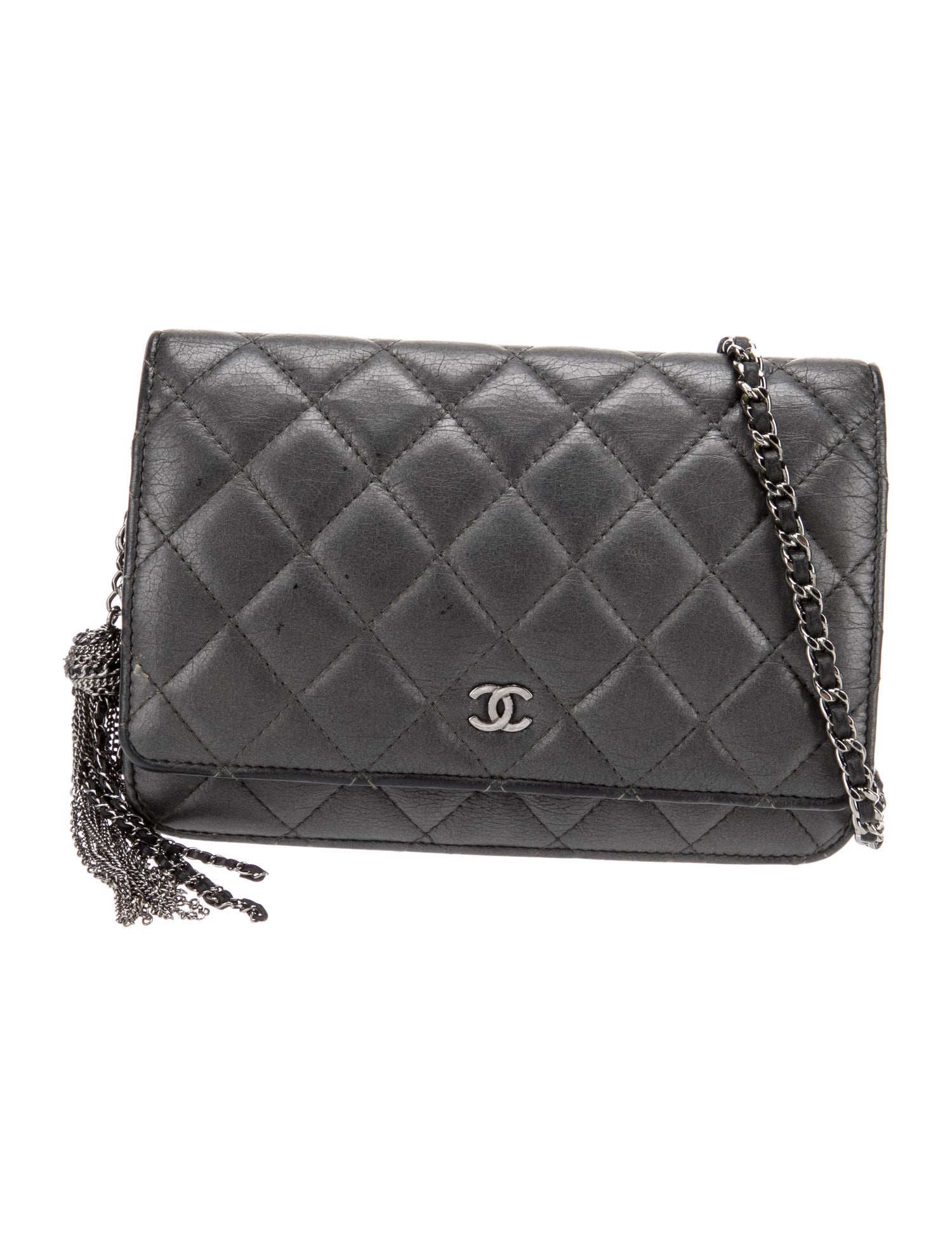 Chanel Quilted Tassel Wallet On Chain