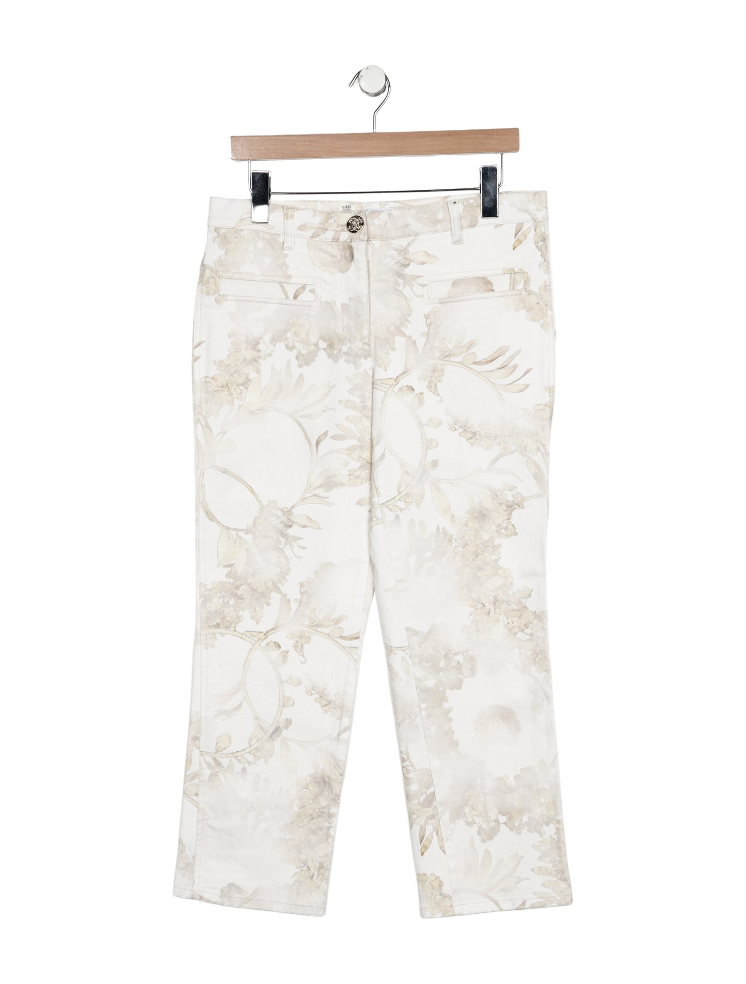 Chanel 2018 Straight Leg Jeans