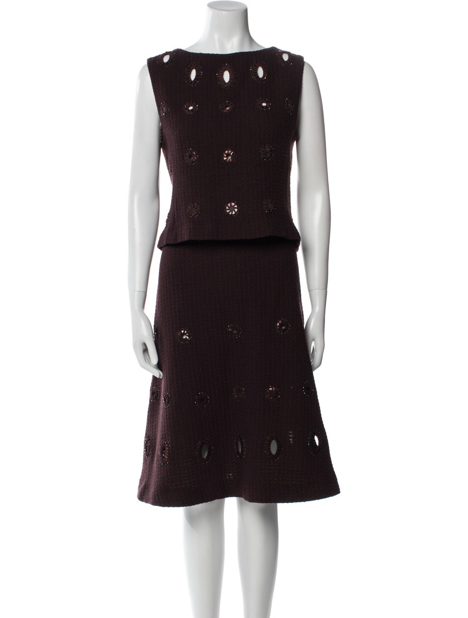 Chanel Vintage 2000 Skirt Set