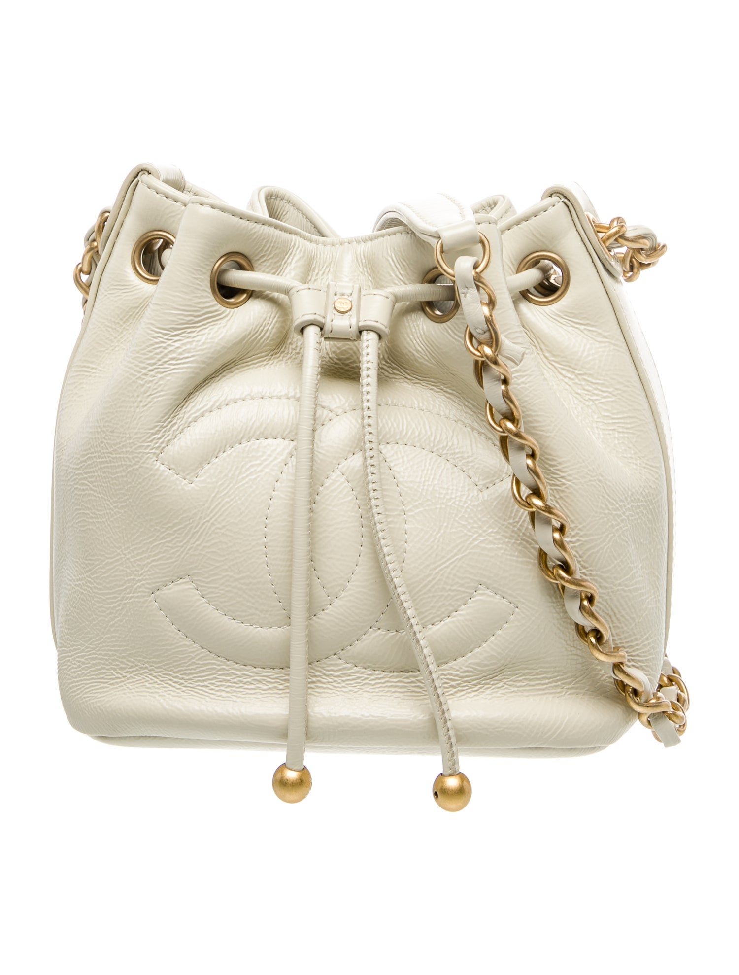Chanel Mini CC Drawstring Bucket Bag